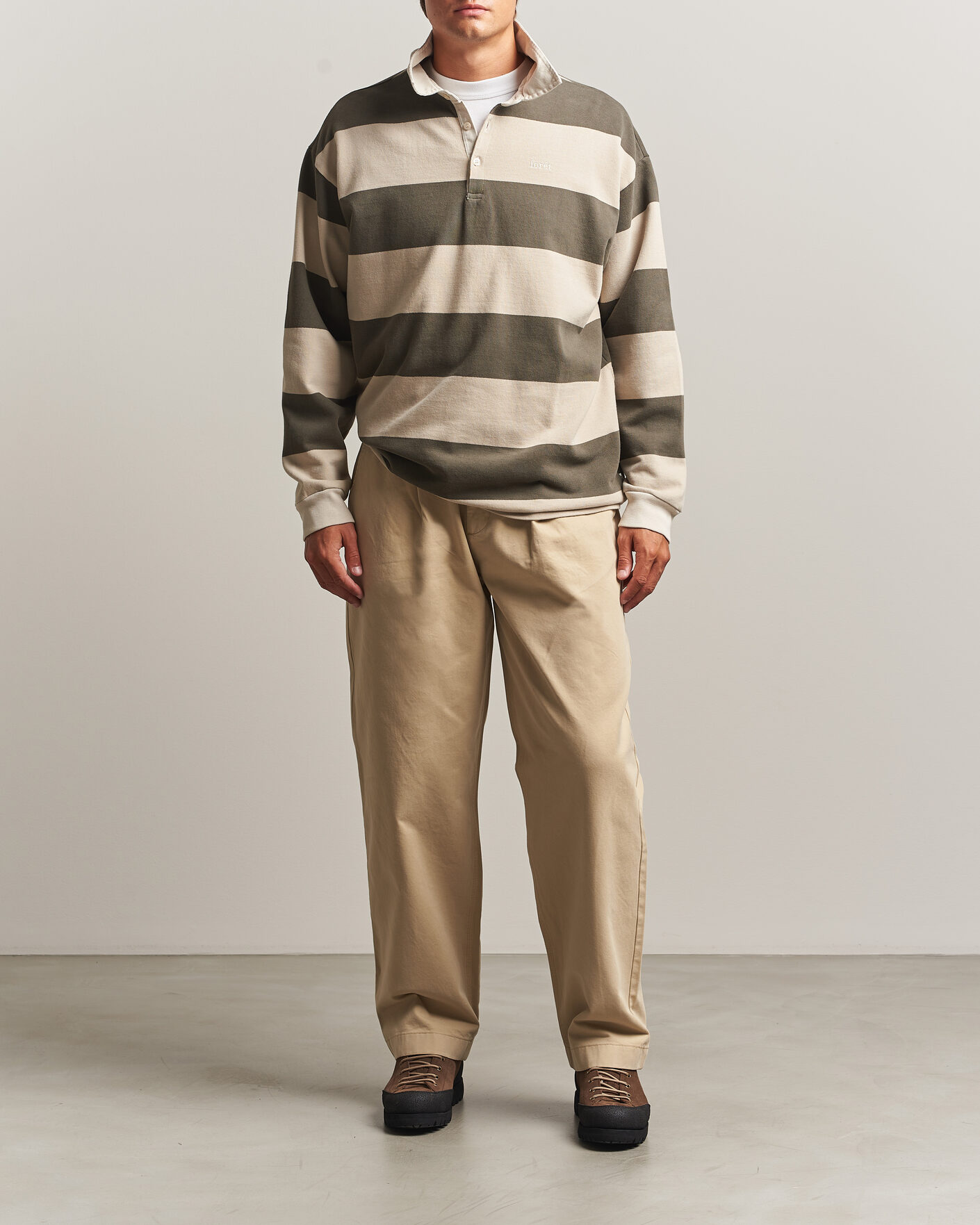 Mies | Puserot | Forét | Match Rugby Sweatshirt Wood Stripe