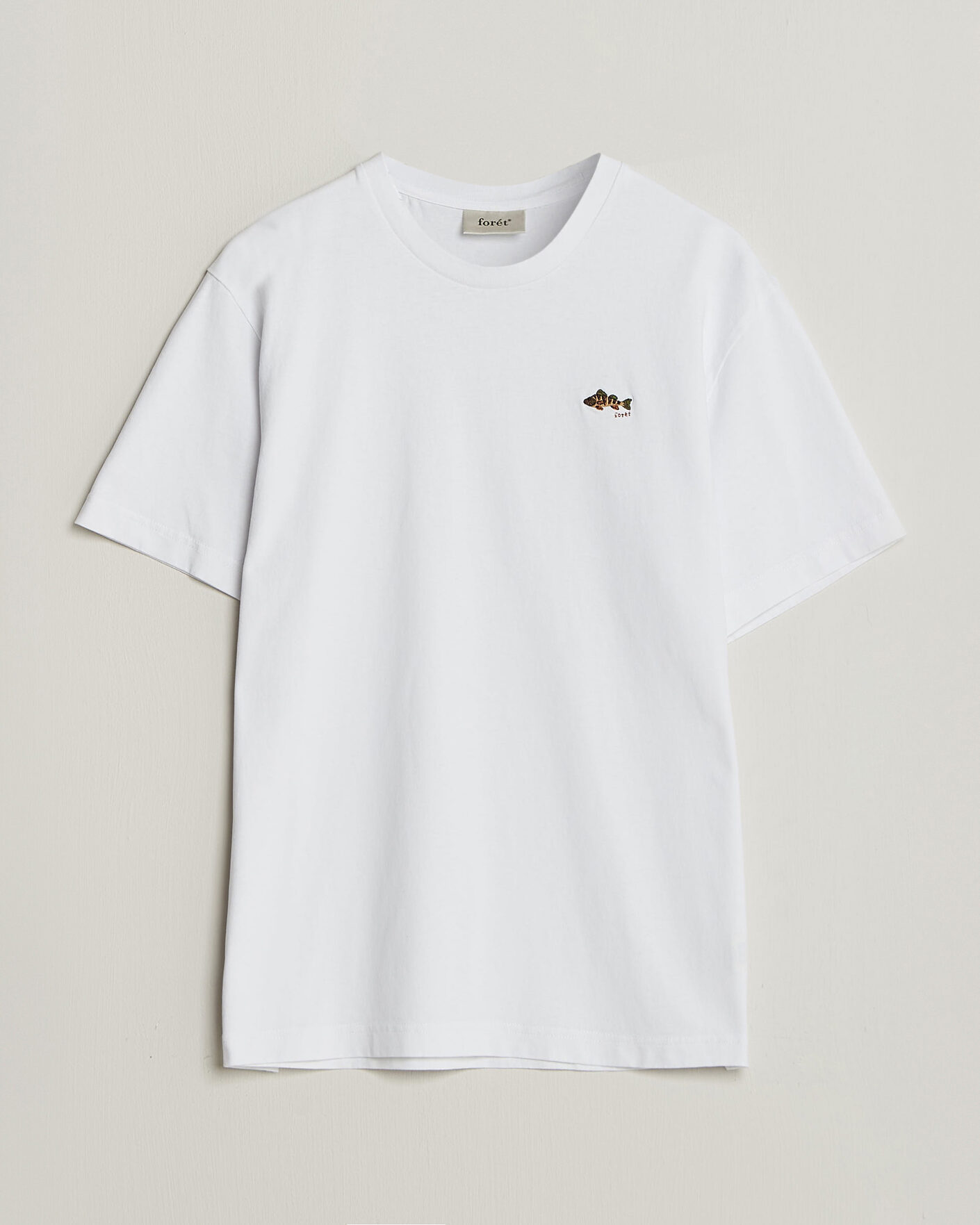 Mies | T-paidat | Forét | Perch T-Shirt White