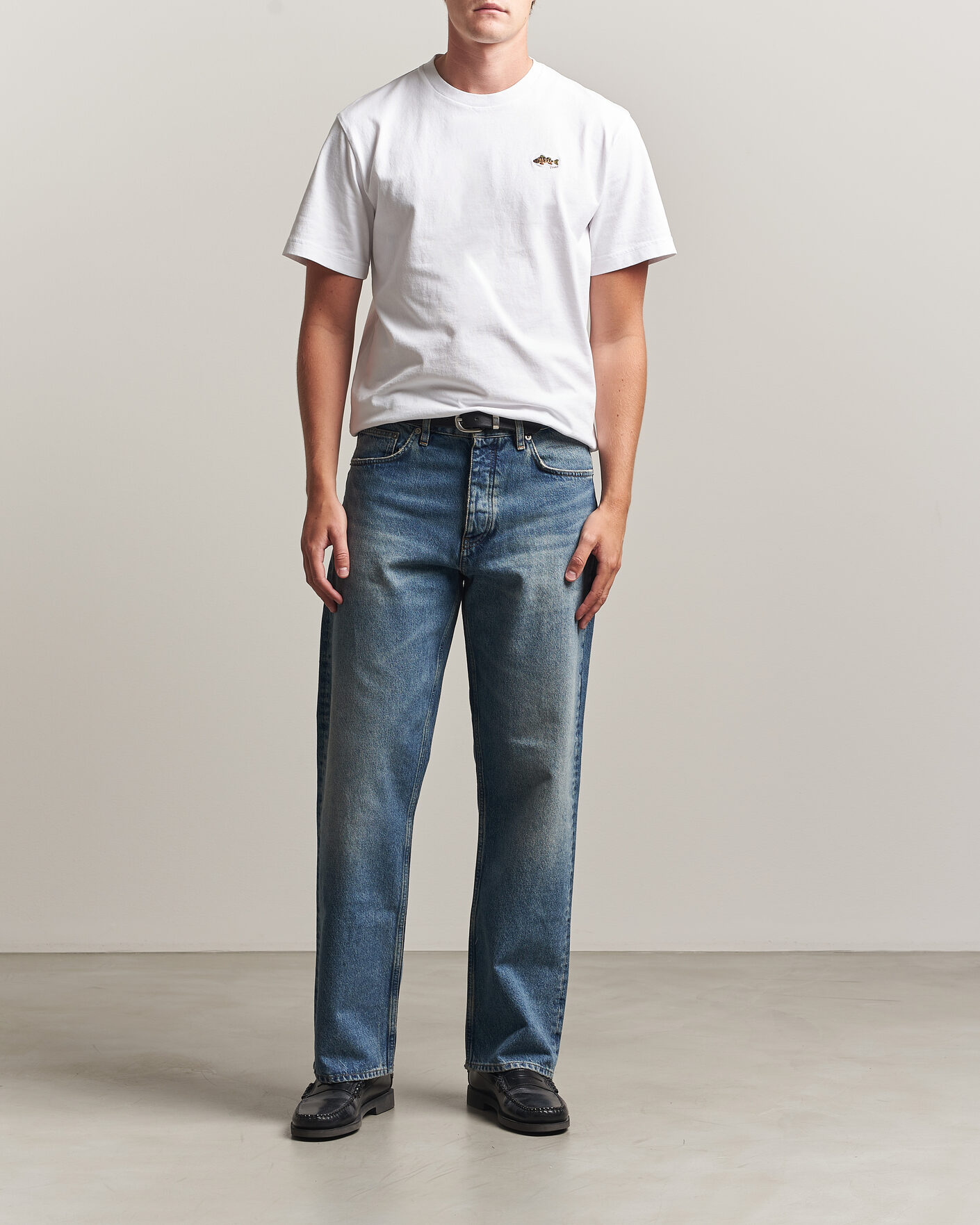 Mies | T-paidat | Forét | Perch T-Shirt White
