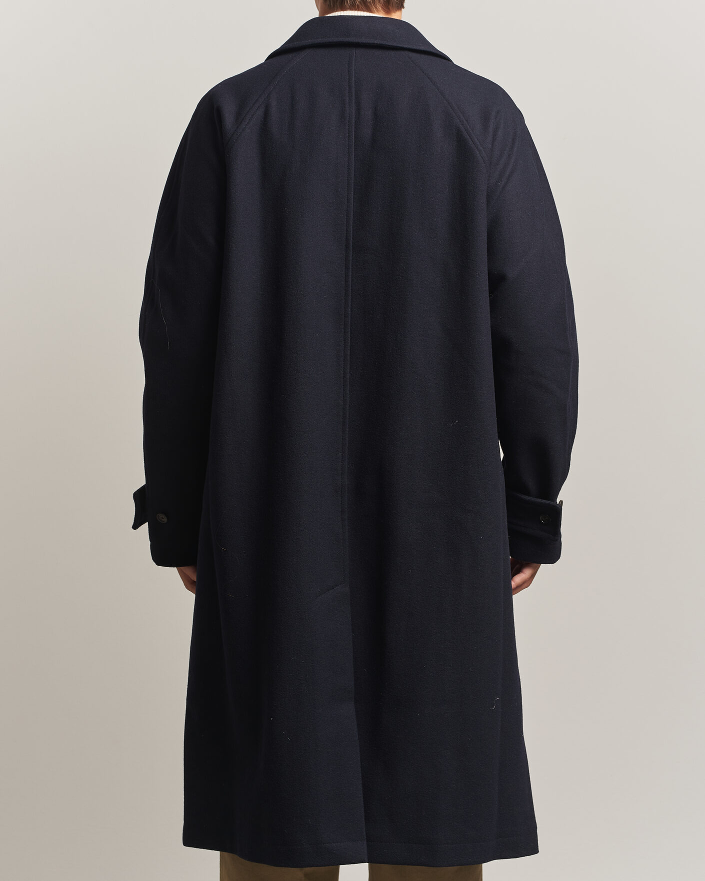 Mies | Takit | Forét | Pine Wool Coat Navy