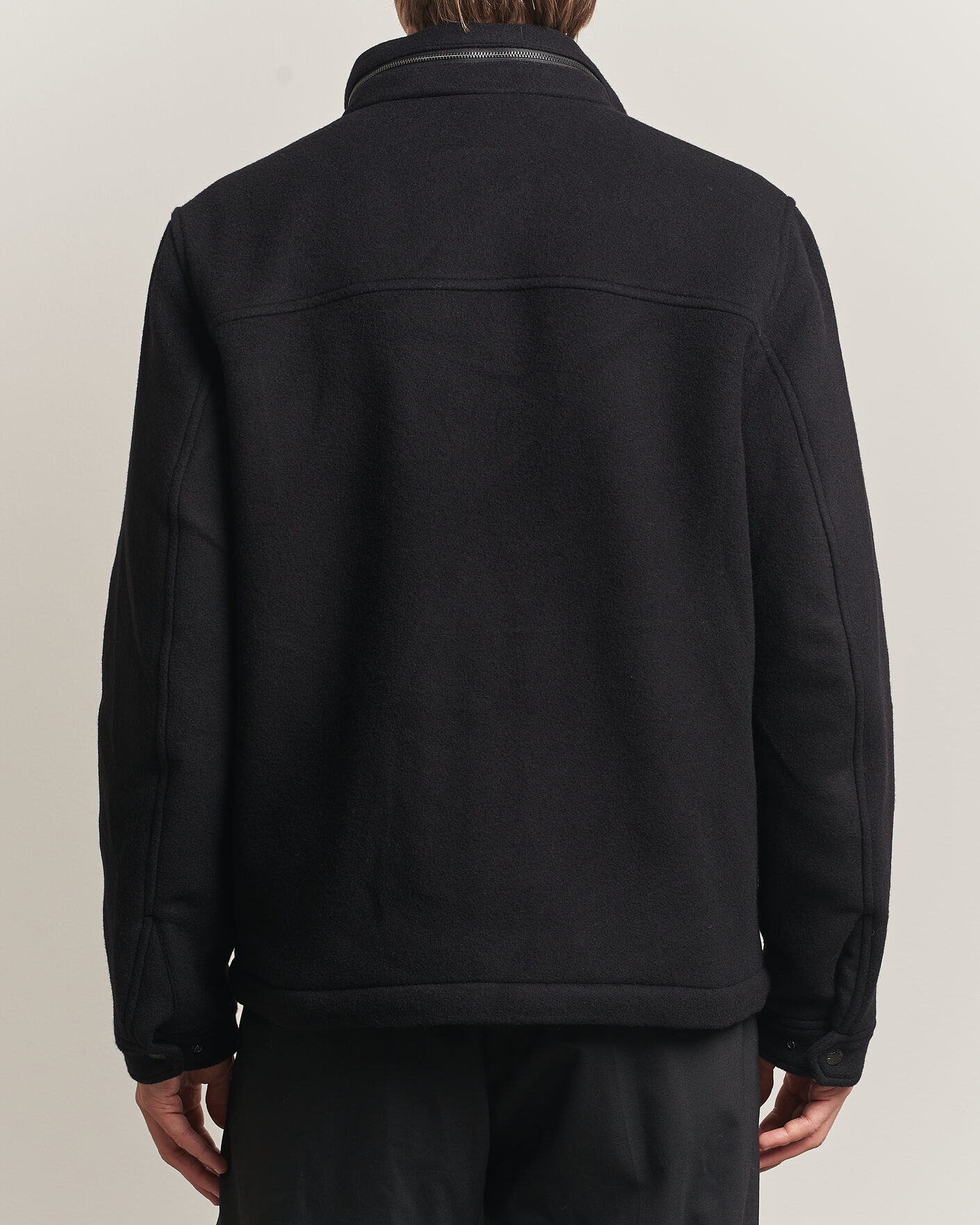 Mies | Takit | J.Lindeberg | Bailey Wool Field Jacket Black