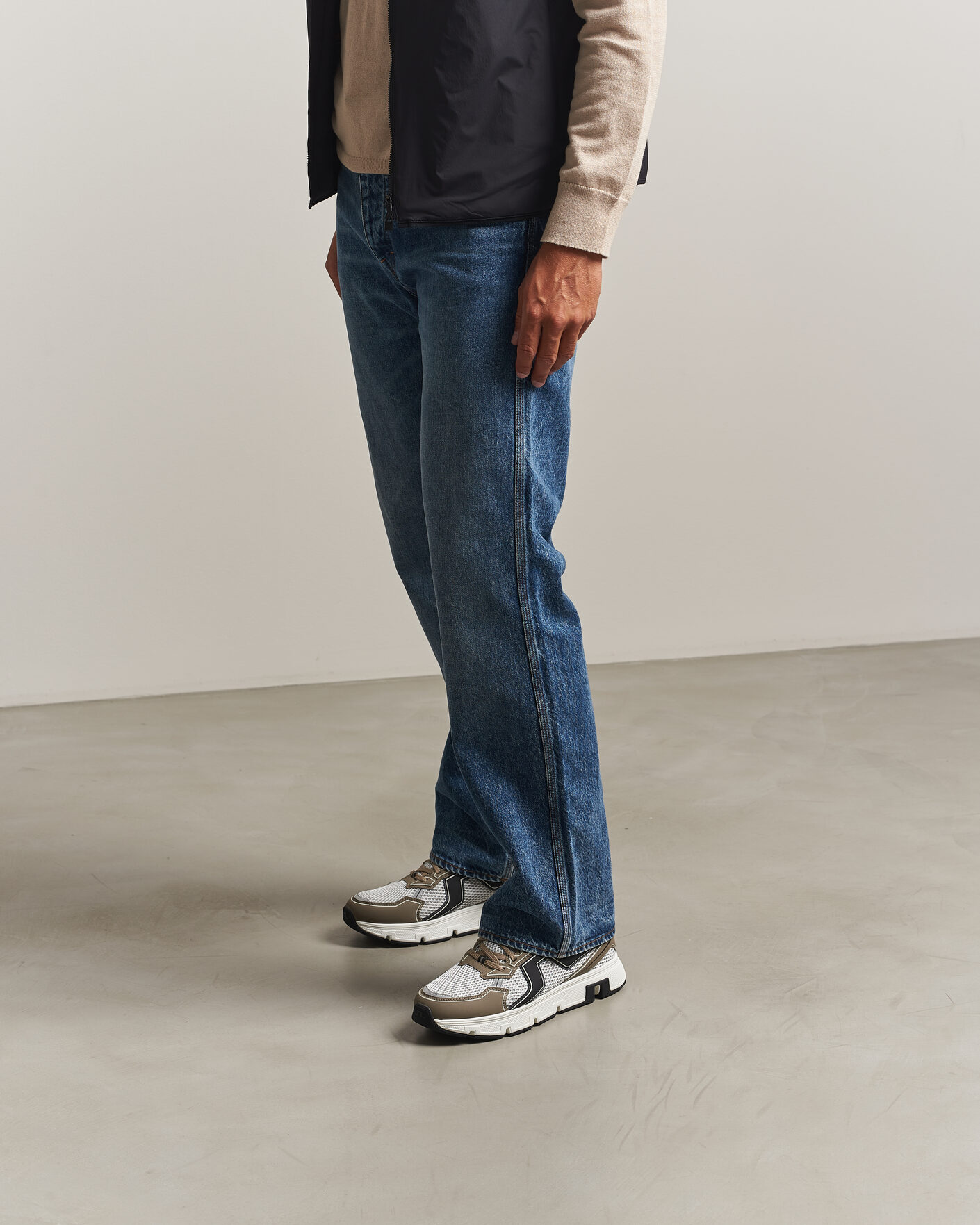 Mies | Tennarit | J.Lindeberg | Vent 500 Sport Running Sneaker Brindle