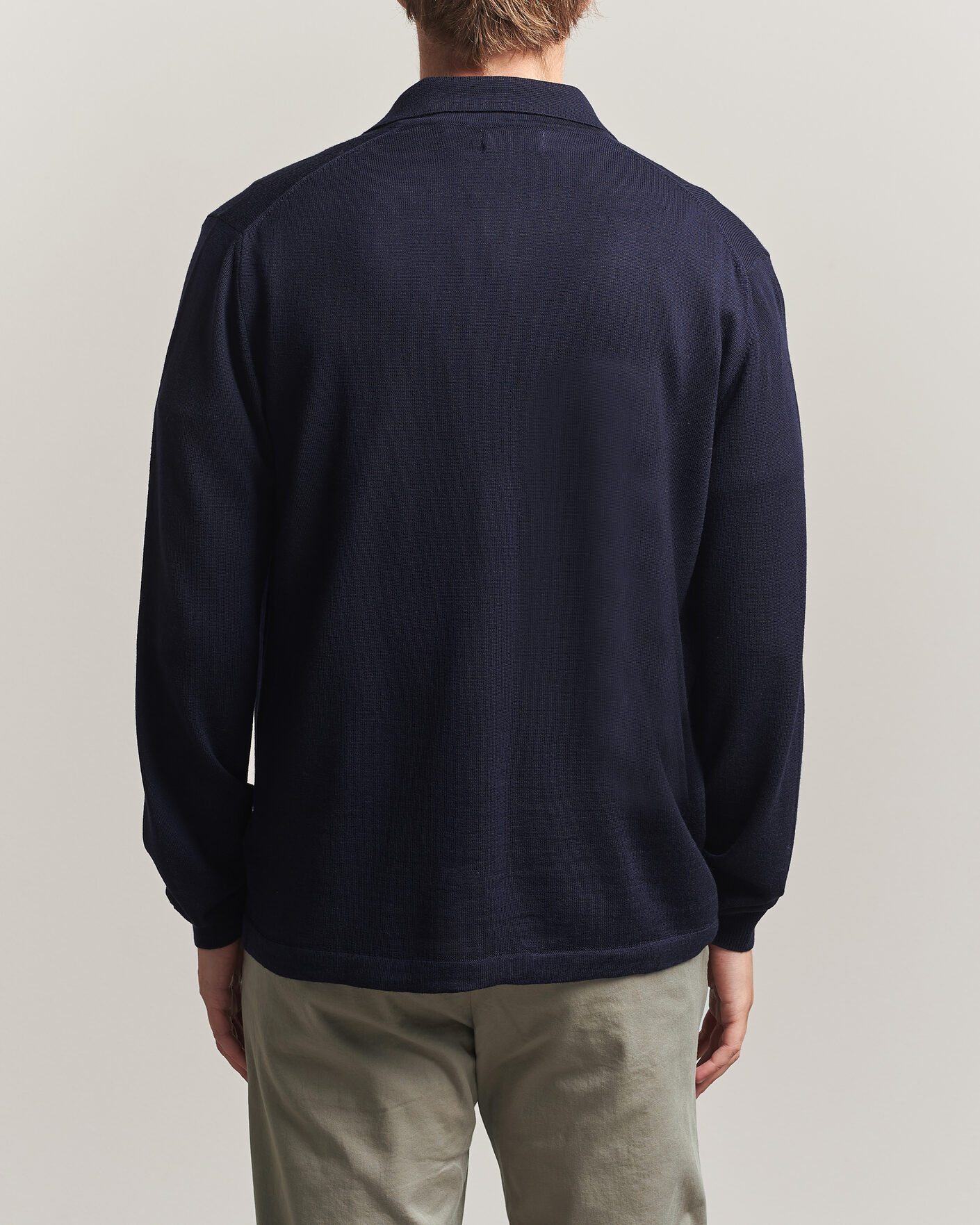 Mies | Puserot | J.Lindeberg | Kaleb Merino Full Zip JL Navy