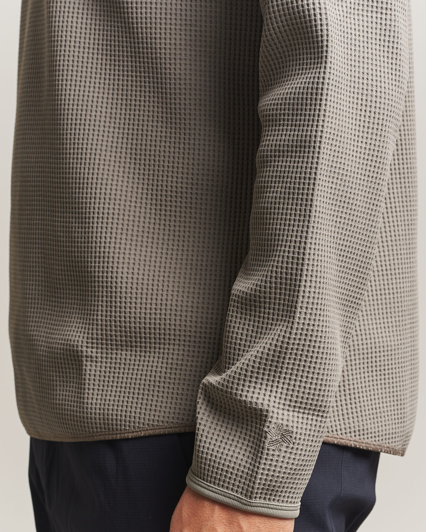 Mies | T-paidat | Goldwin | WF Light Long Sleeve T-Shirt Arid Beige