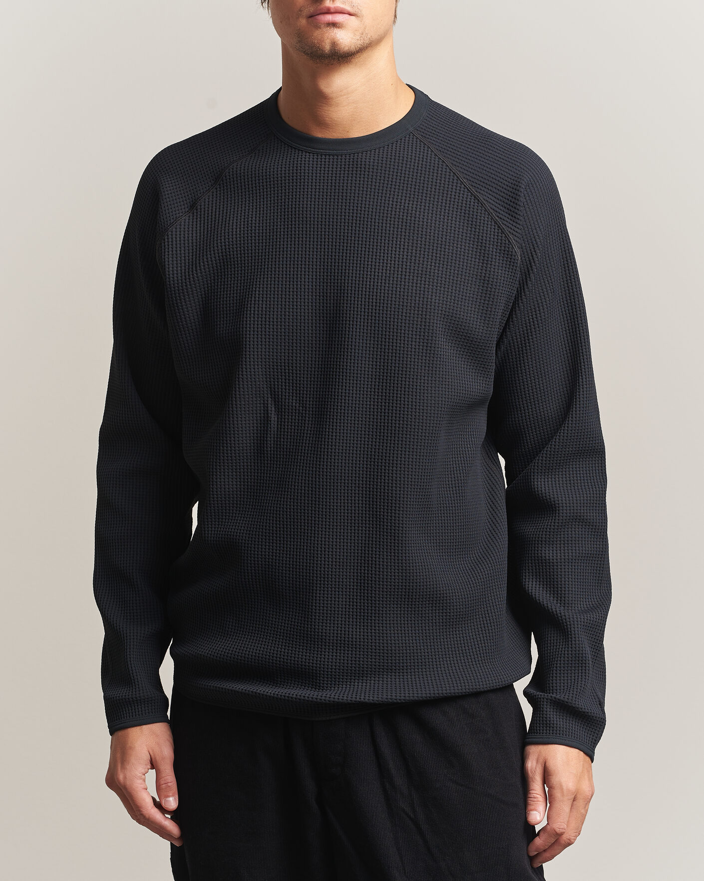 Mies | T-paidat | Goldwin | WF Light Long Sleeve T-Shirt Black