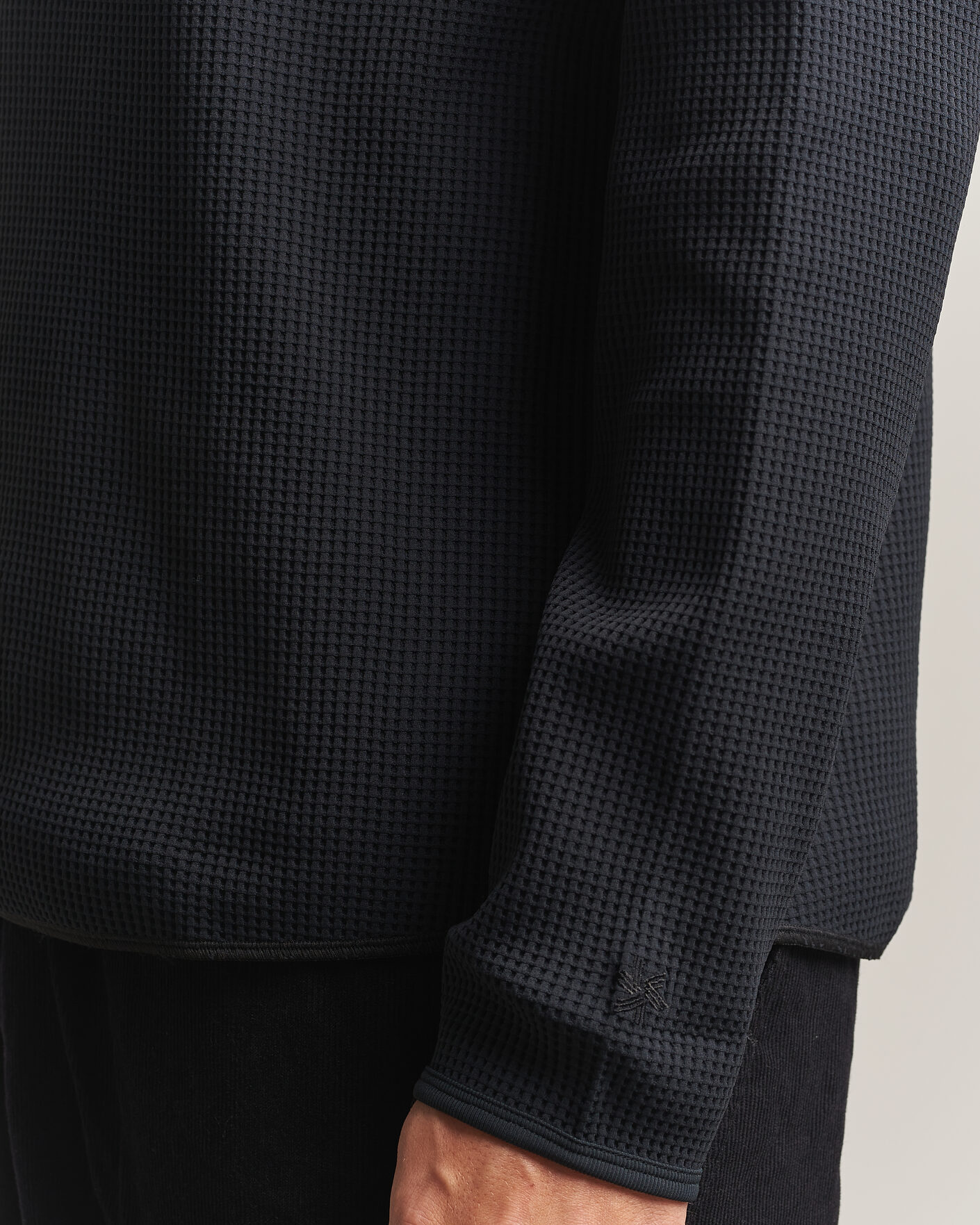 Mies | T-paidat | Goldwin | WF Light Long Sleeve T-Shirt Black