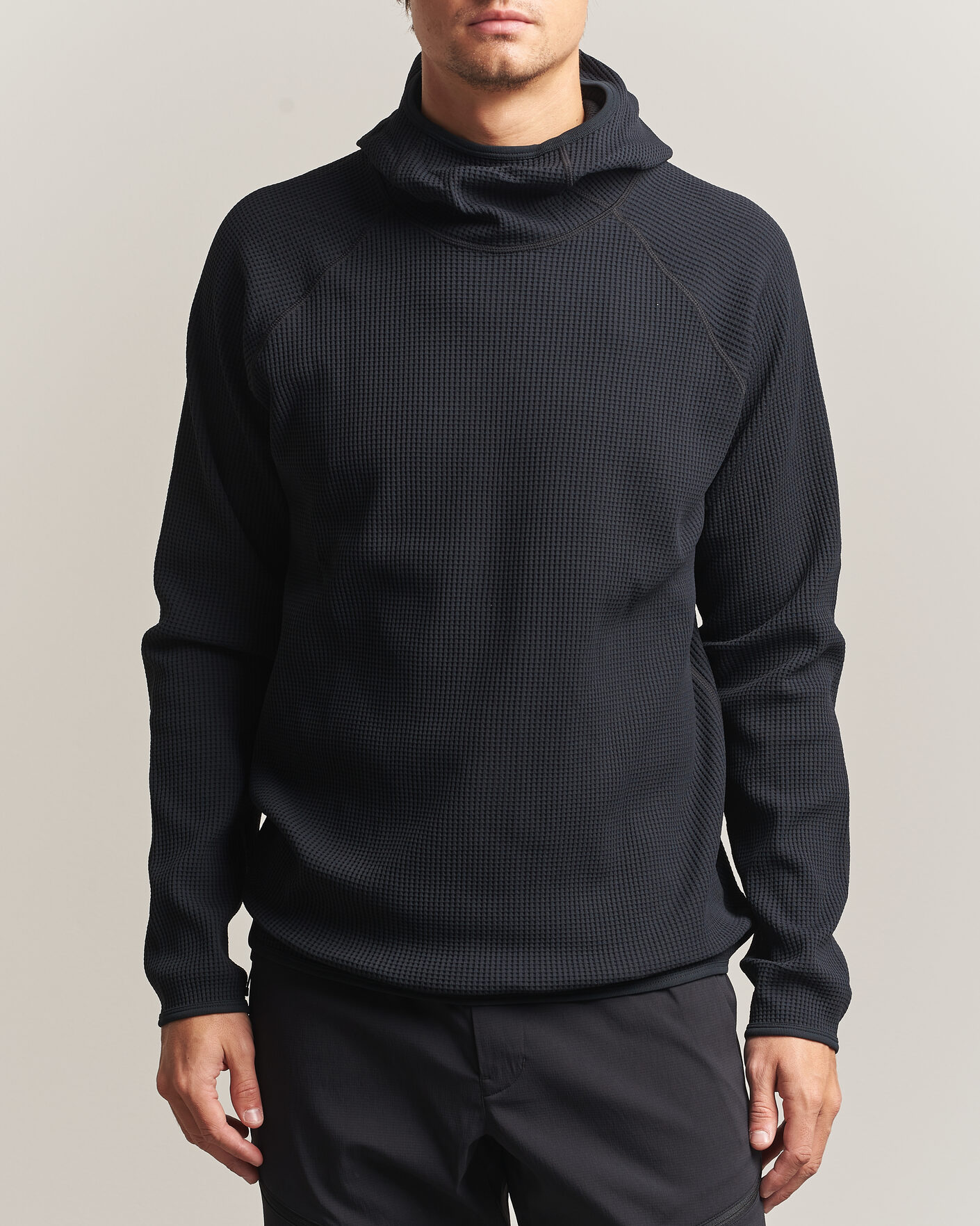 Mies | Puserot | Goldwin | WF Light Long Sleeve Hoodie Black