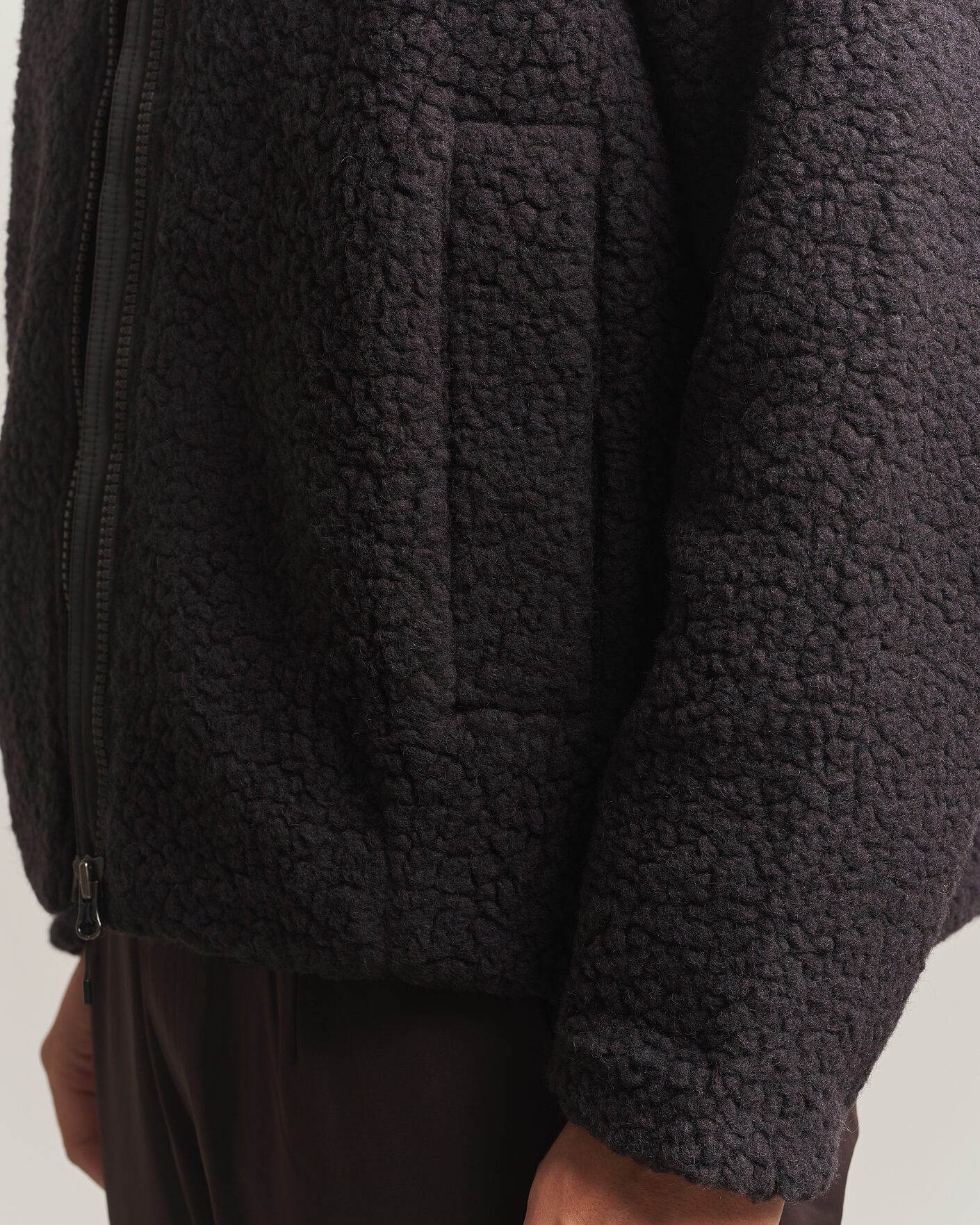 Mies | Puserot | Goldwin | Deep Pile Fleece Jacket Espresso