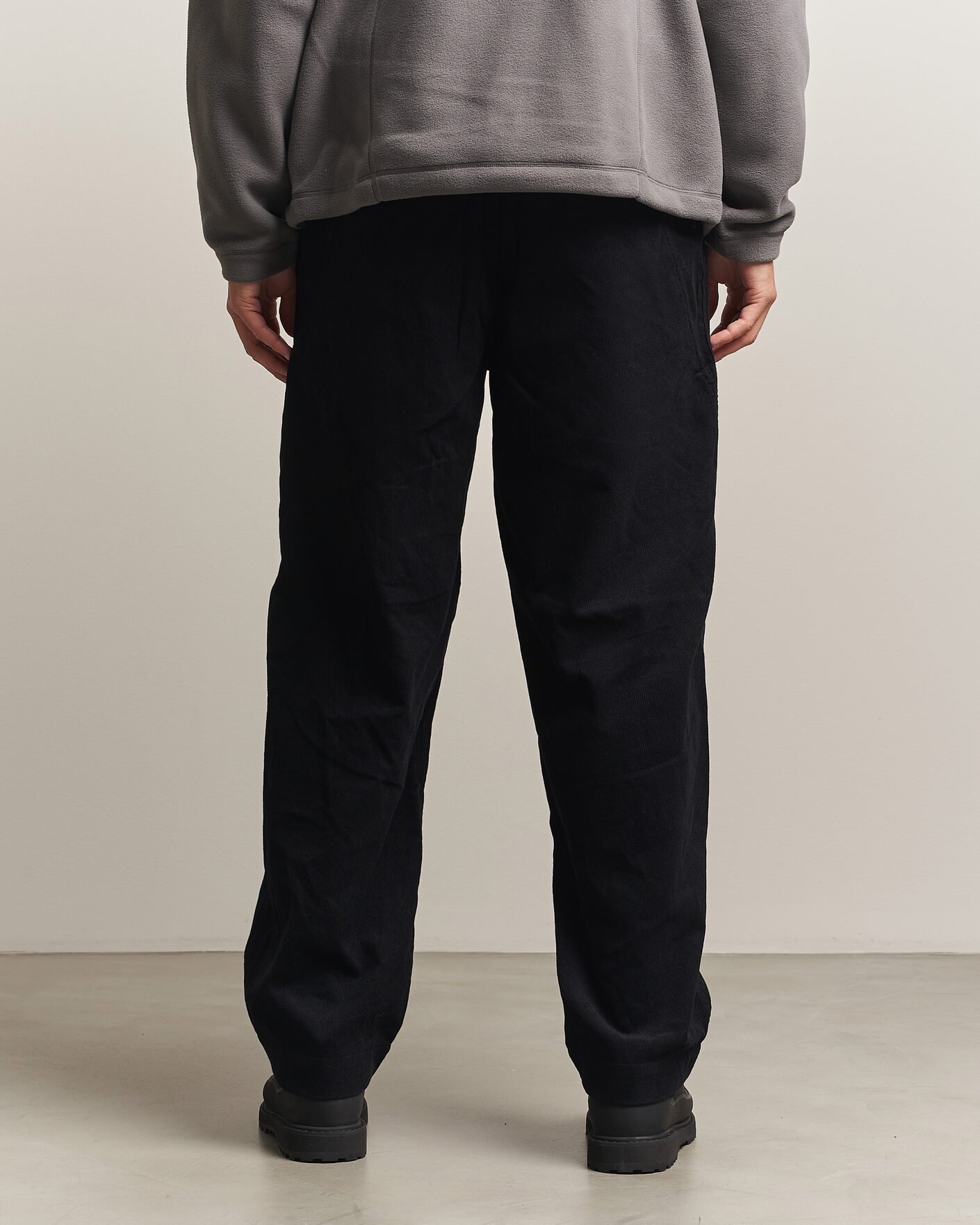 Mies | Housut | Goldwin | Corduroy Straight Pants Black