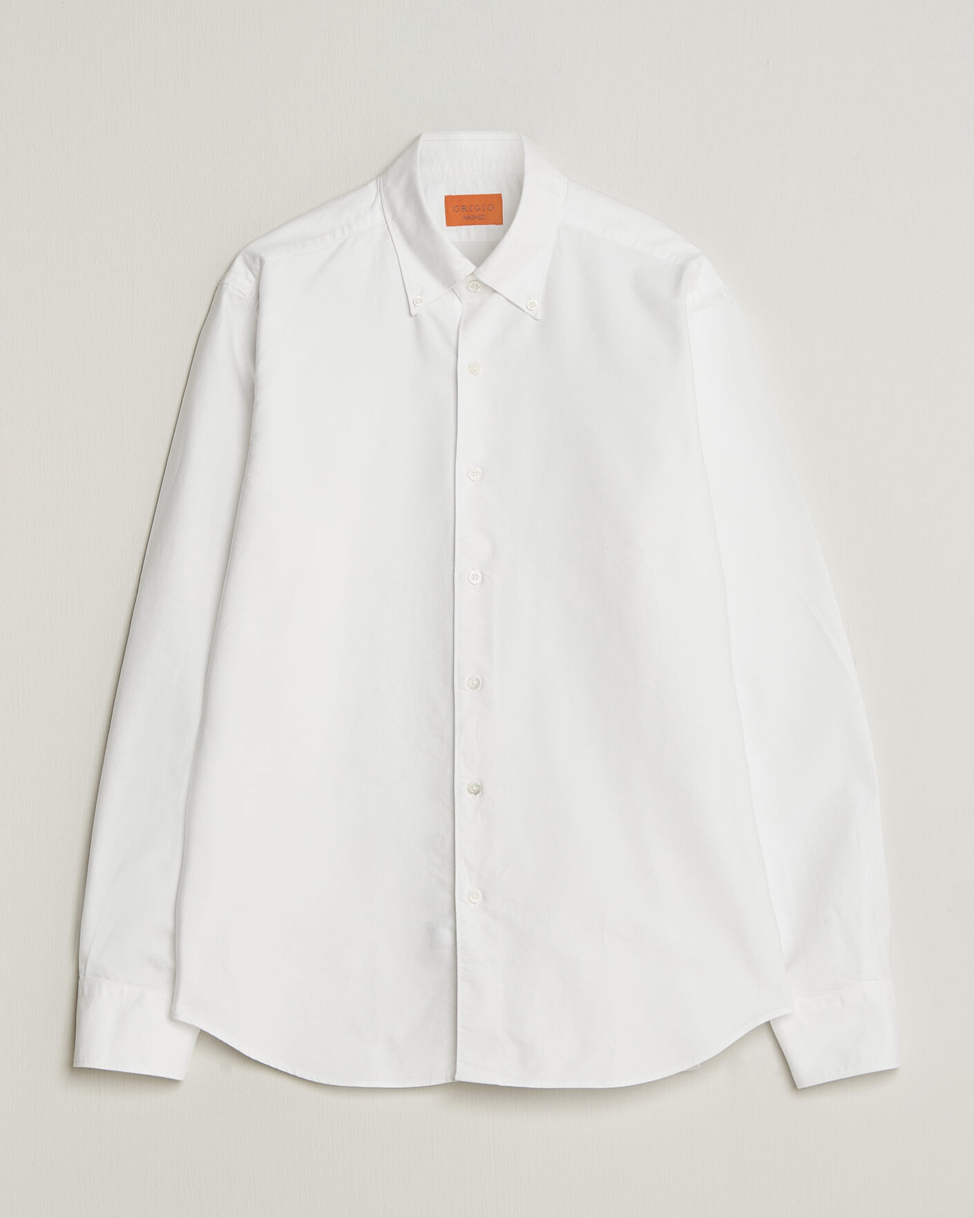 Mies | Kauluspaidat | Grigio | Oxford Button Down Shirt White