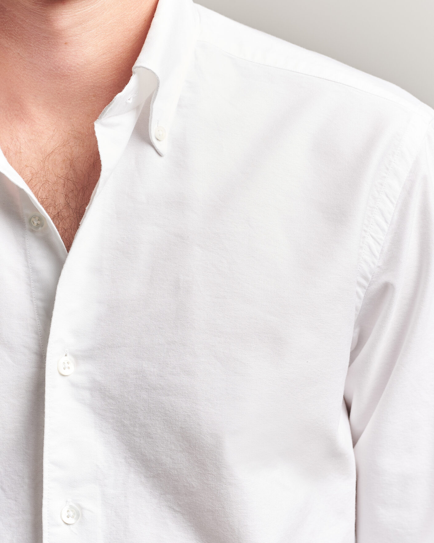 Mies | Kauluspaidat | Grigio | Oxford Button Down Shirt White