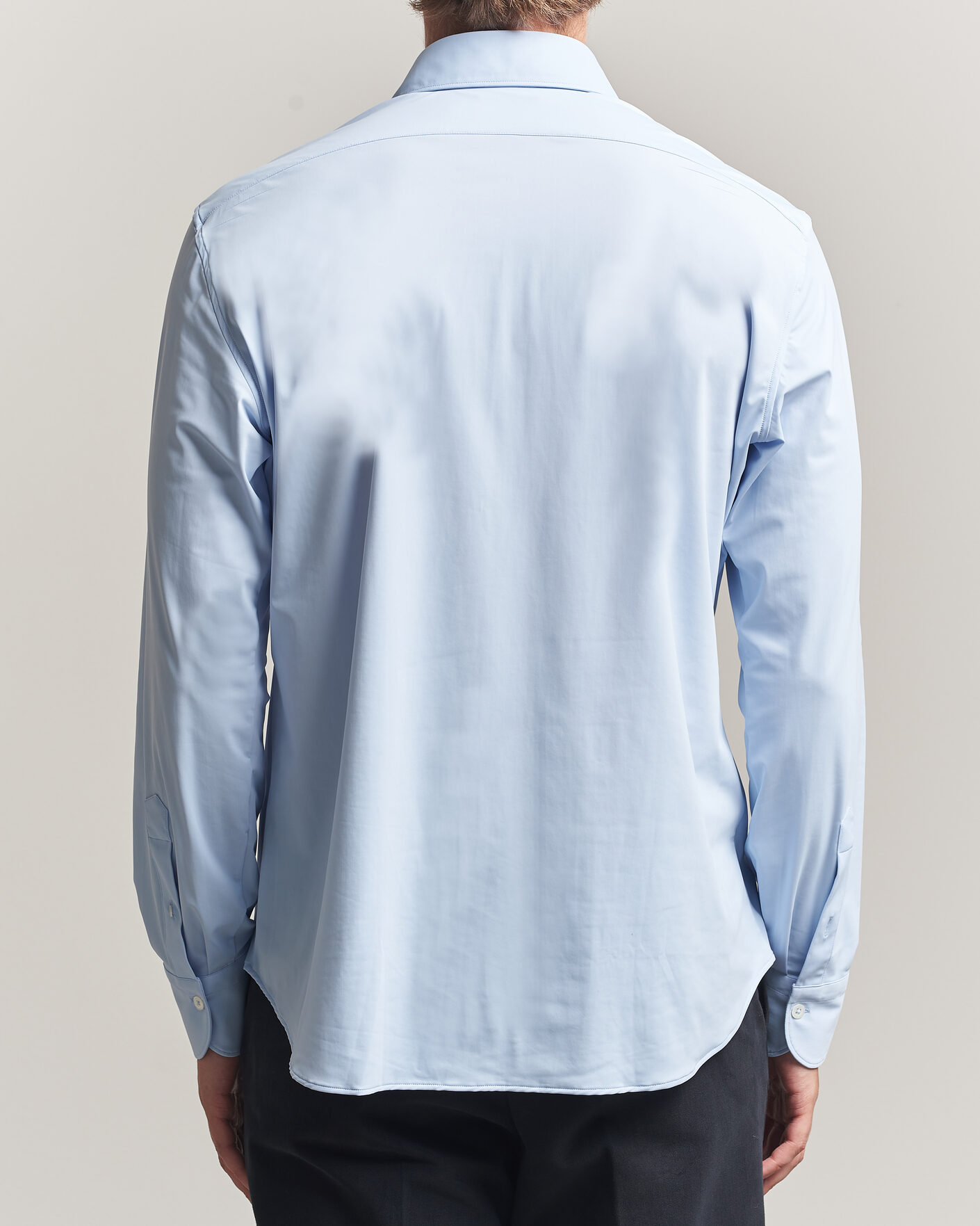 Mies | Kauluspaidat | Grigio | Jersey Shirt Light Blue