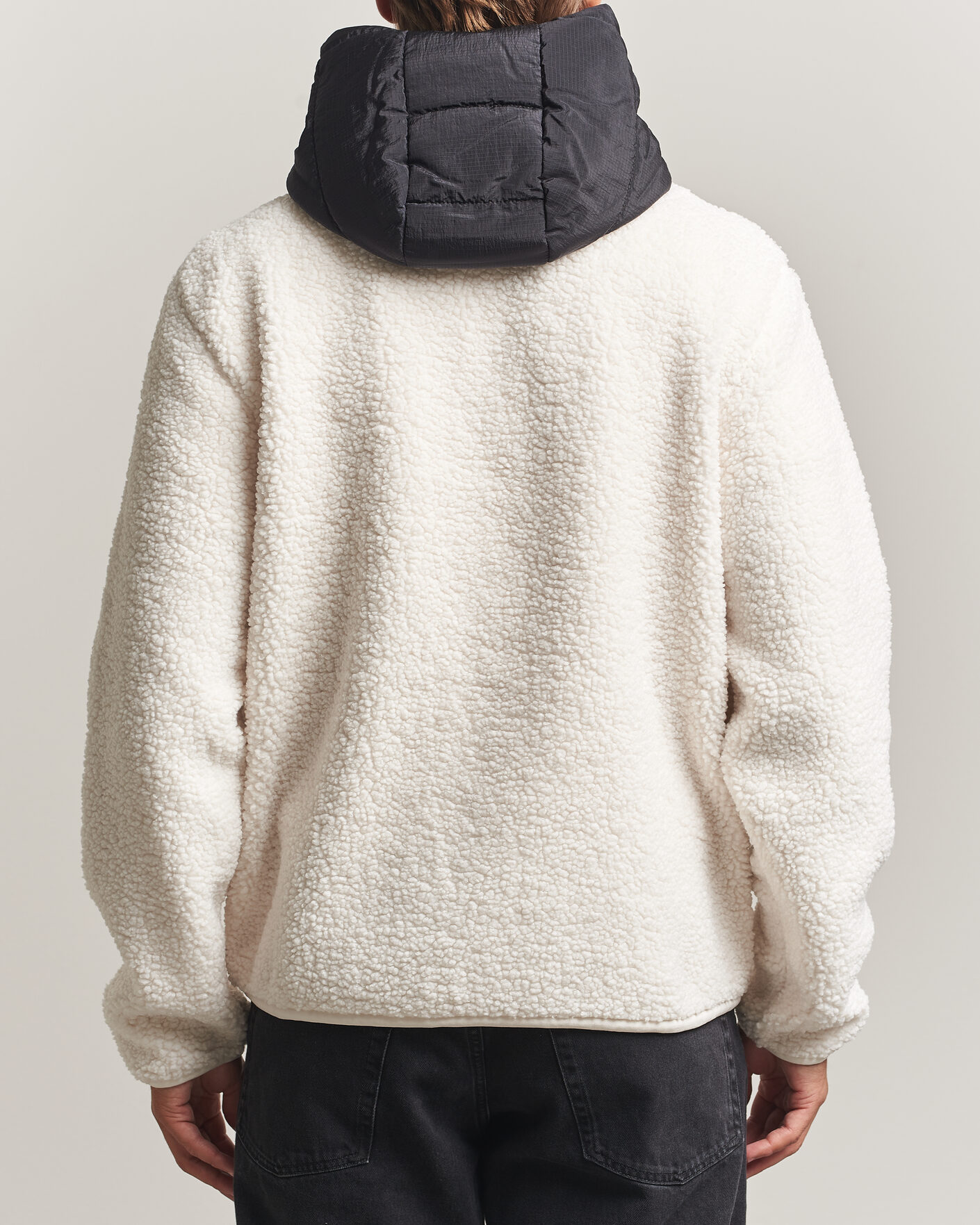Mies | Puserot | J.Lindeberg | Varek Hybrid Hooded Full Zip Tofu