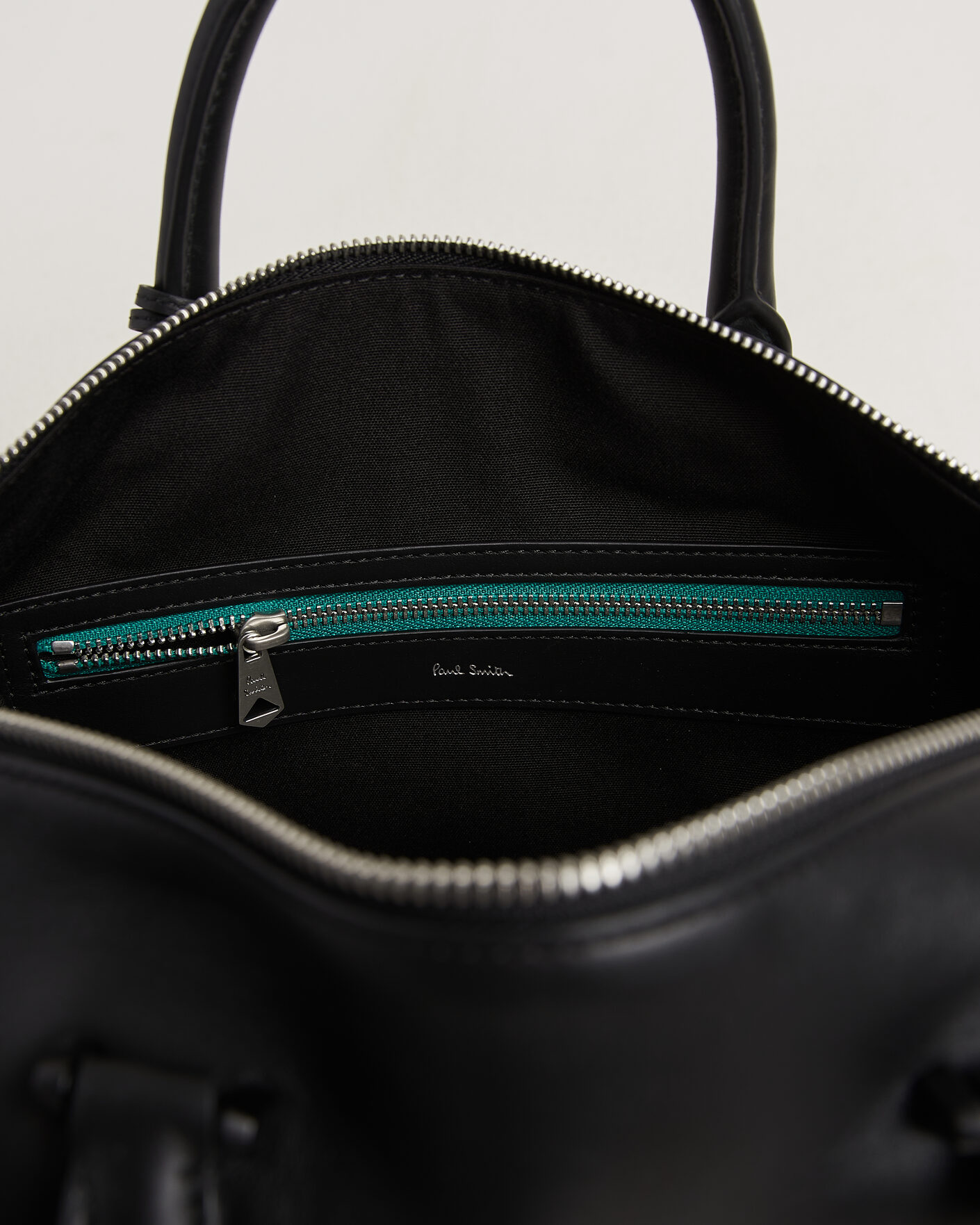 Mies | Laukut | Paul Smith | Leather Briefcase Black