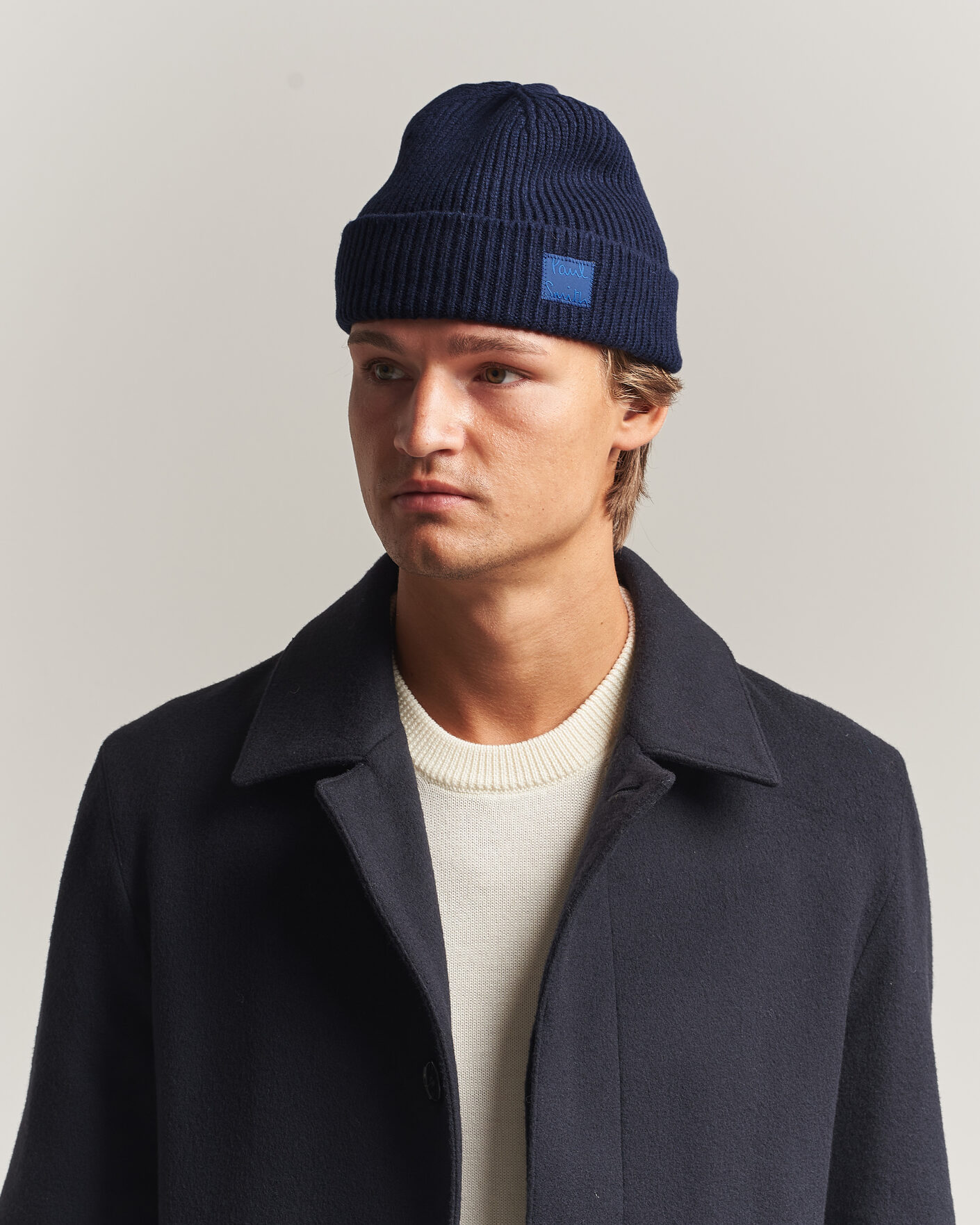 Mies | Pipot | Paul Smith | Cashmere Beanie Navy