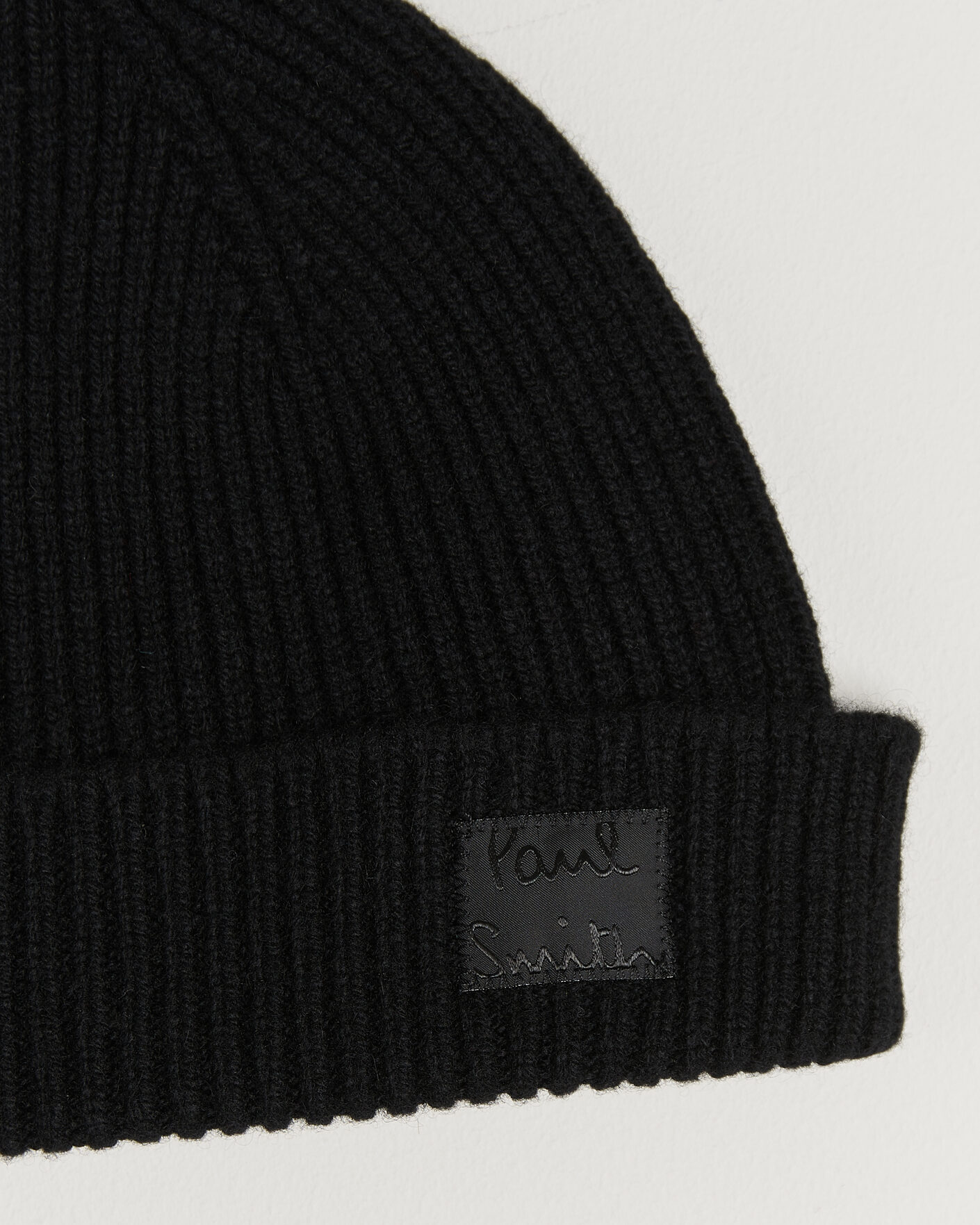 Mies | Pipot | Paul Smith | Cashmere Beanie Black