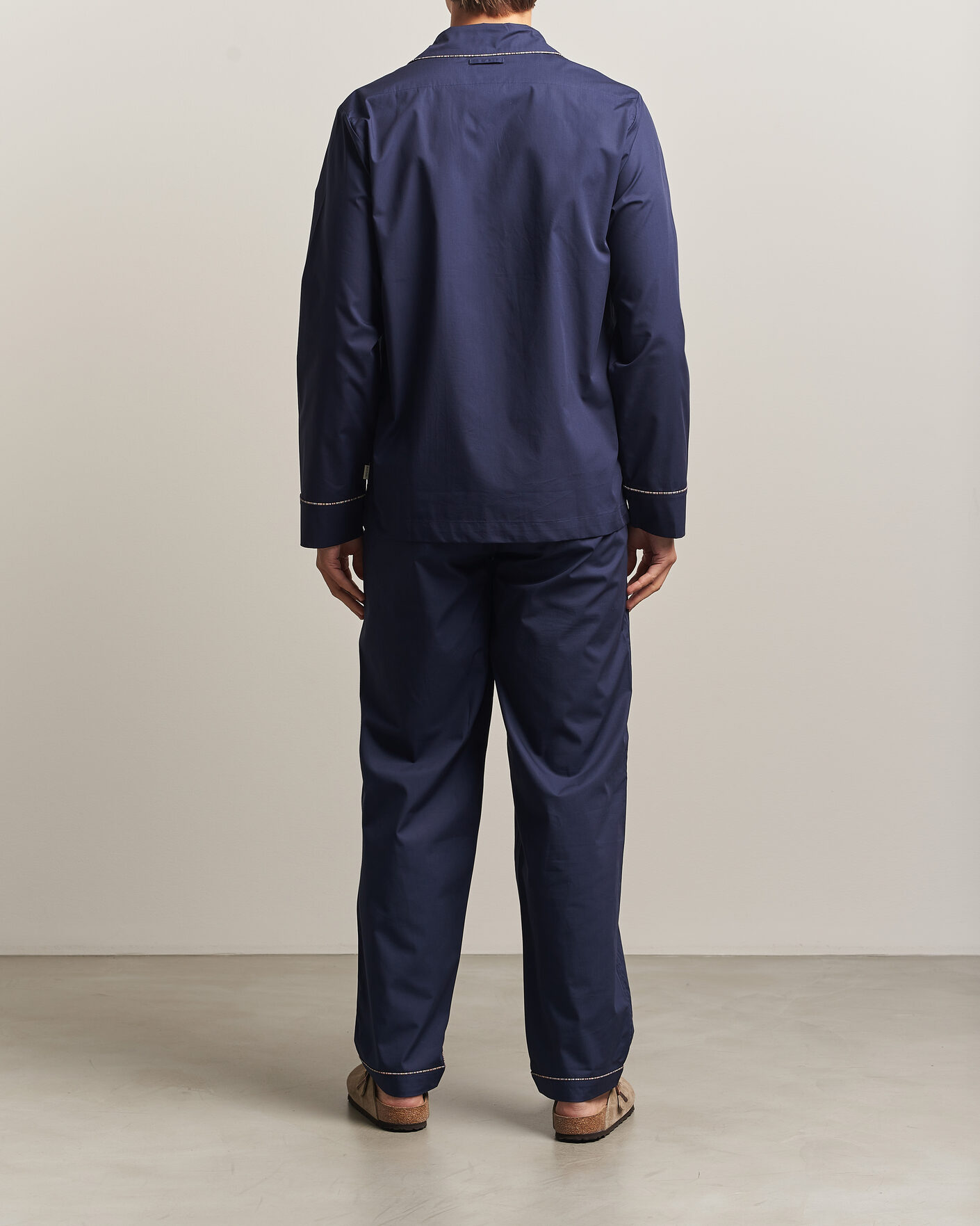 Mies | Yöpuvut ja kylpytakit | Paul Smith | Signature Piped Pyjama Set Navy
