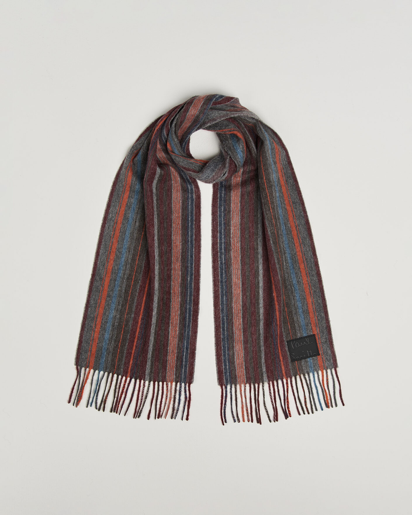 Mies | Kaulaliinat | Paul Smith | Lambswool Striped Scarf Red