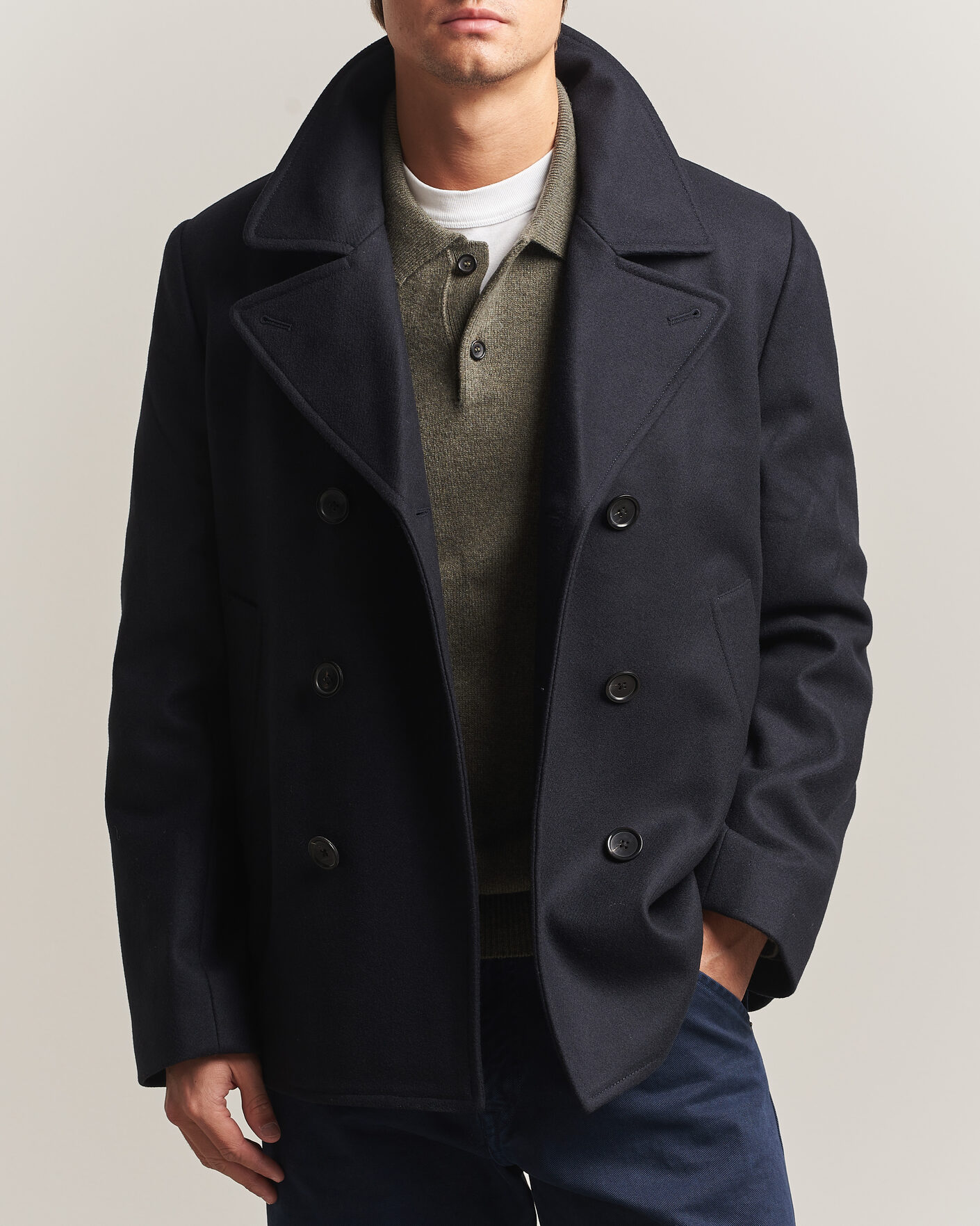 Mies | Takit | PS Paul Smith | Wool Peacoat Navy