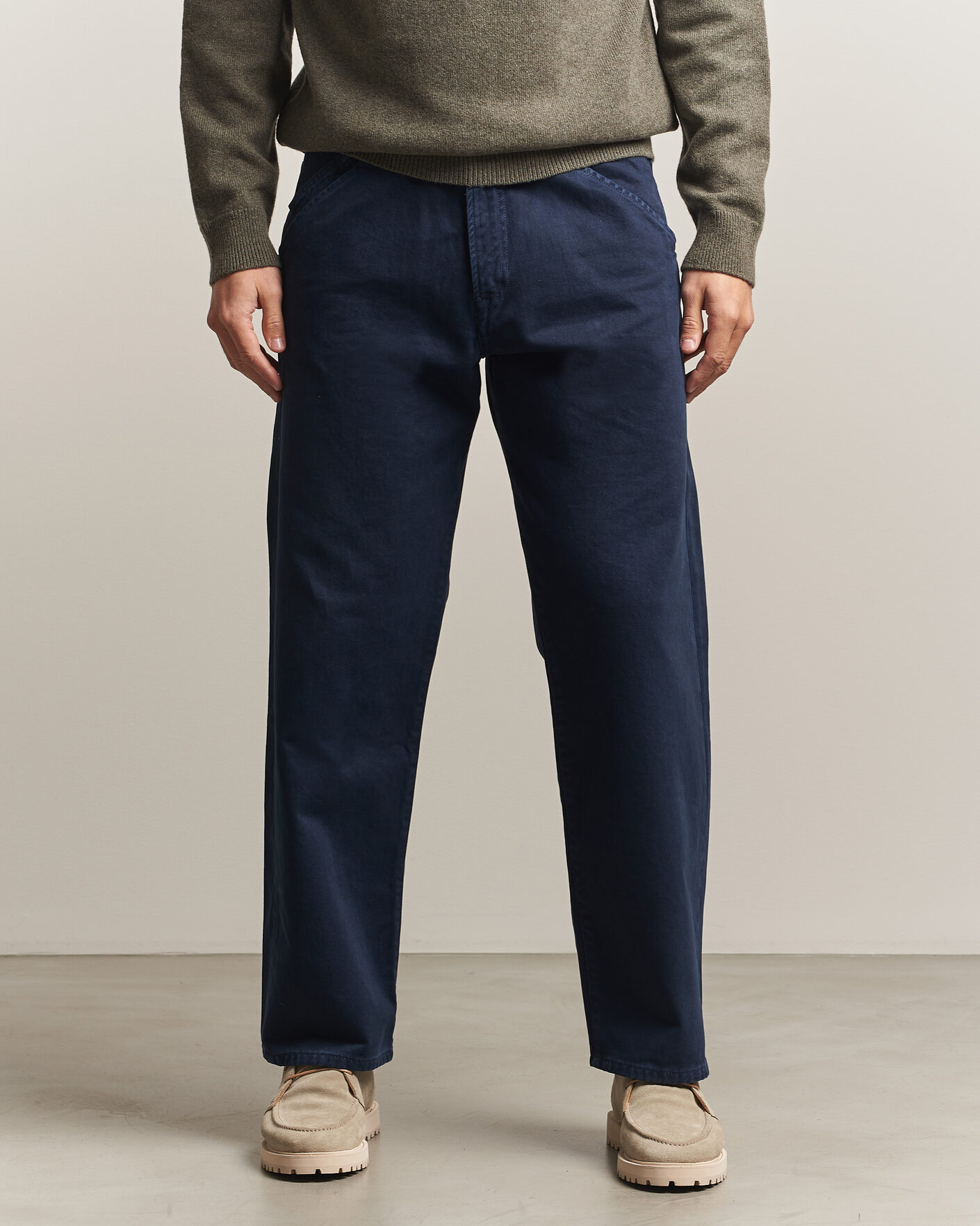 Mies | Housut | PS Paul Smith | Relaxed Fit 5-Pocket Pants Navy