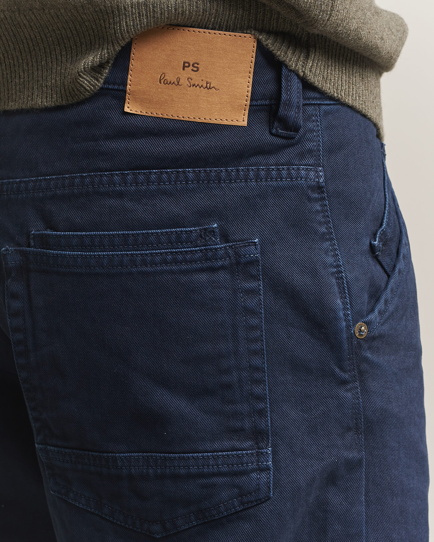 Mies | Housut | PS Paul Smith | Relaxed Fit 5-Pocket Pants Navy