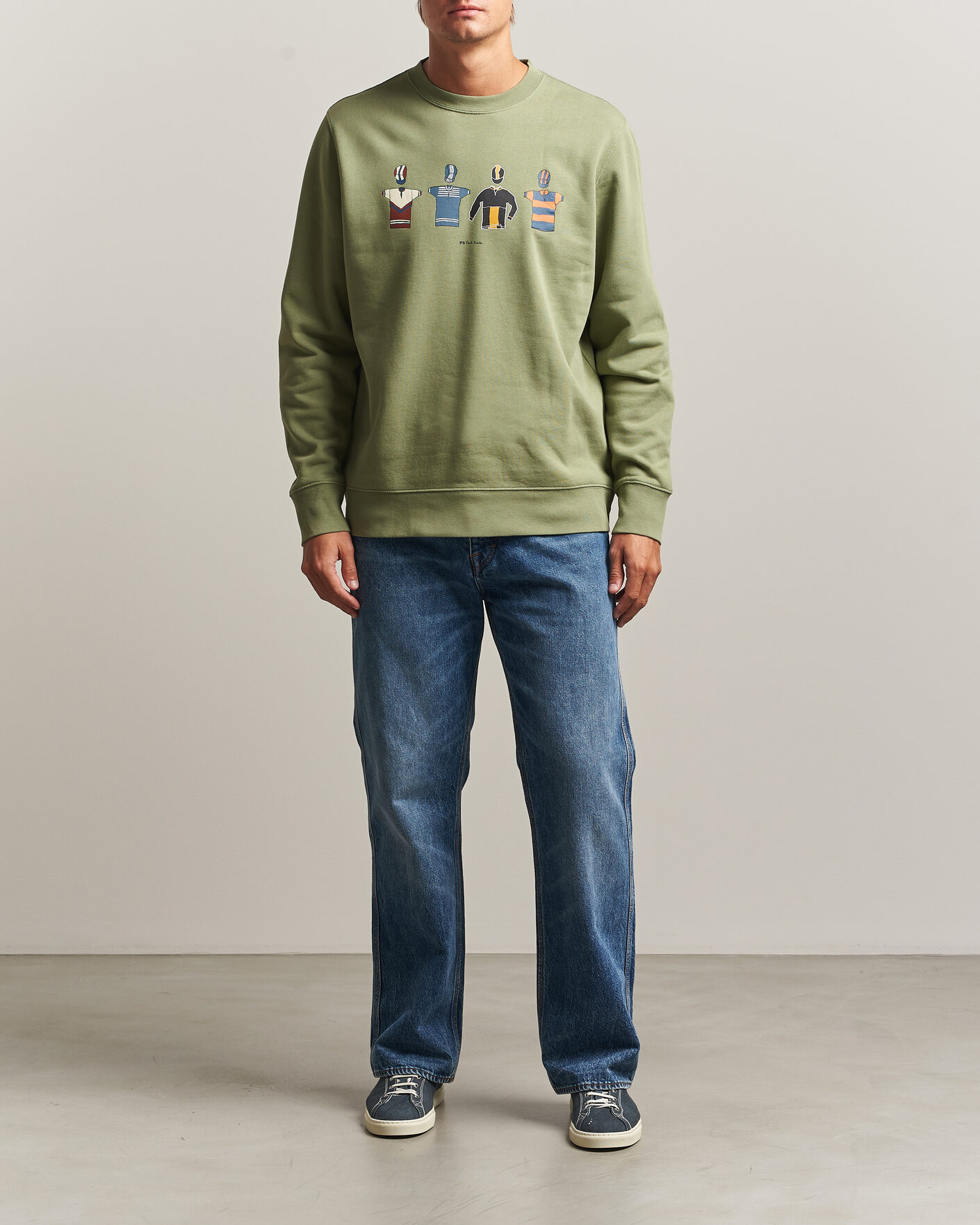 Mies | Puserot | PS Paul Smith | Cycle Jersey's Crew Sweatshirt Green