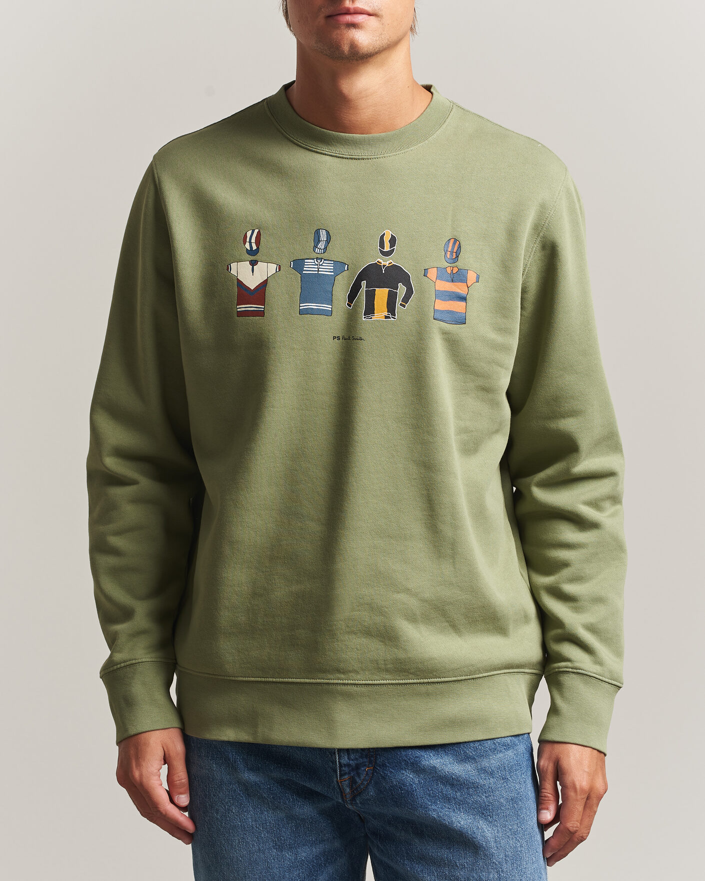 Mies | Puserot | PS Paul Smith | Cycle Jersey's Crew Sweatshirt Green