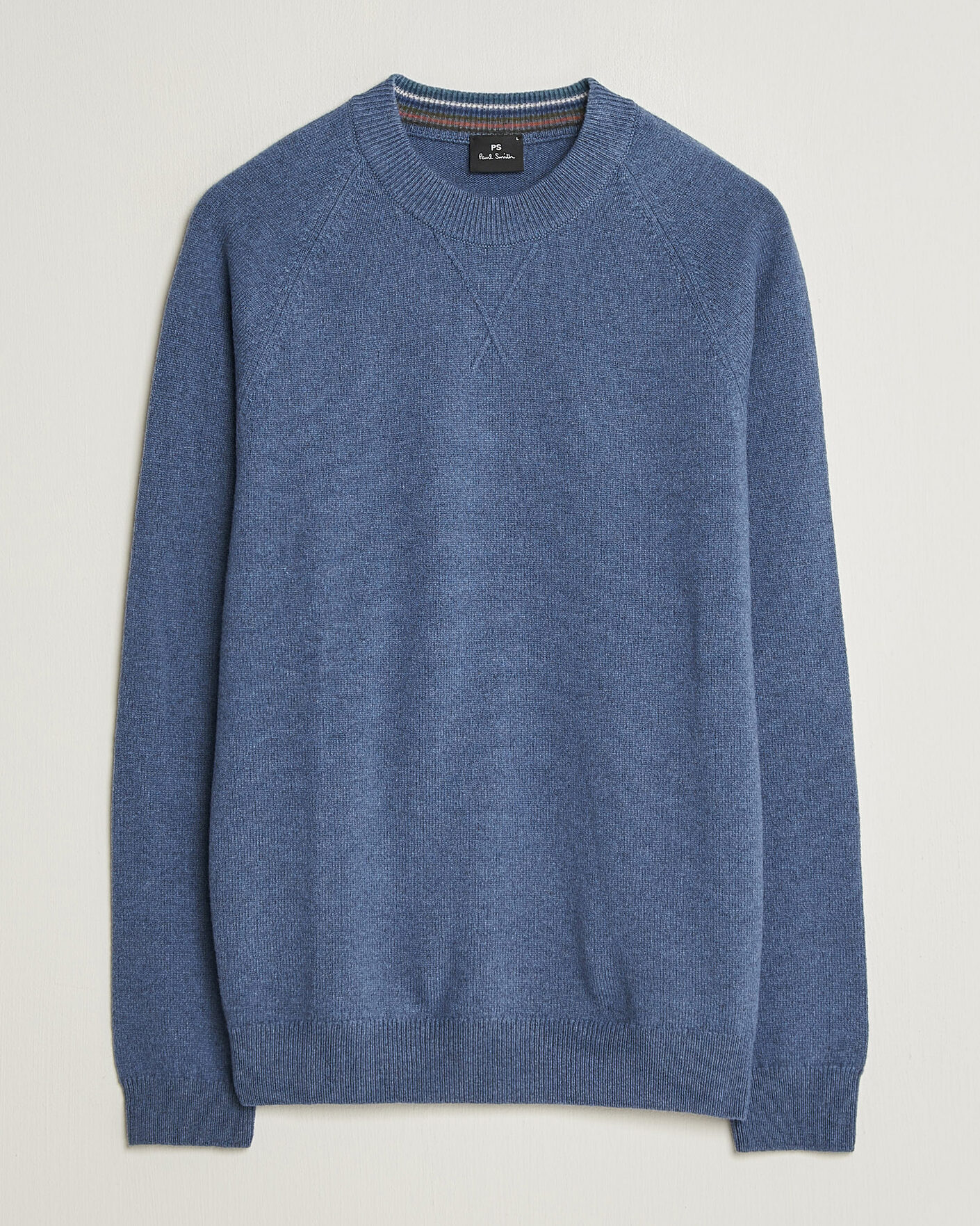Mies | Puserot | PS Paul Smith | Wool Knitted Sweater Blue