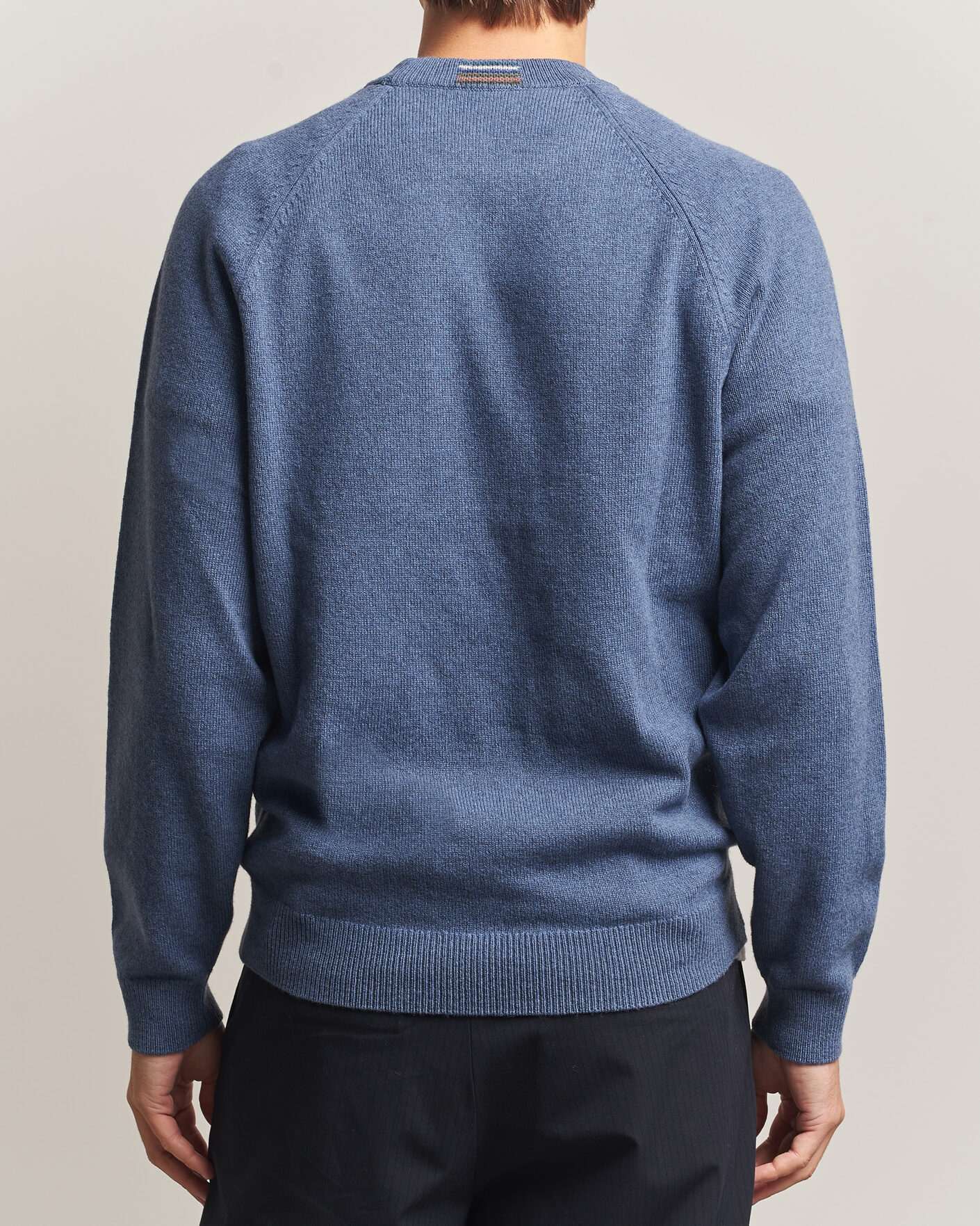 Mies | Puserot | PS Paul Smith | Wool Knitted Sweater Blue
