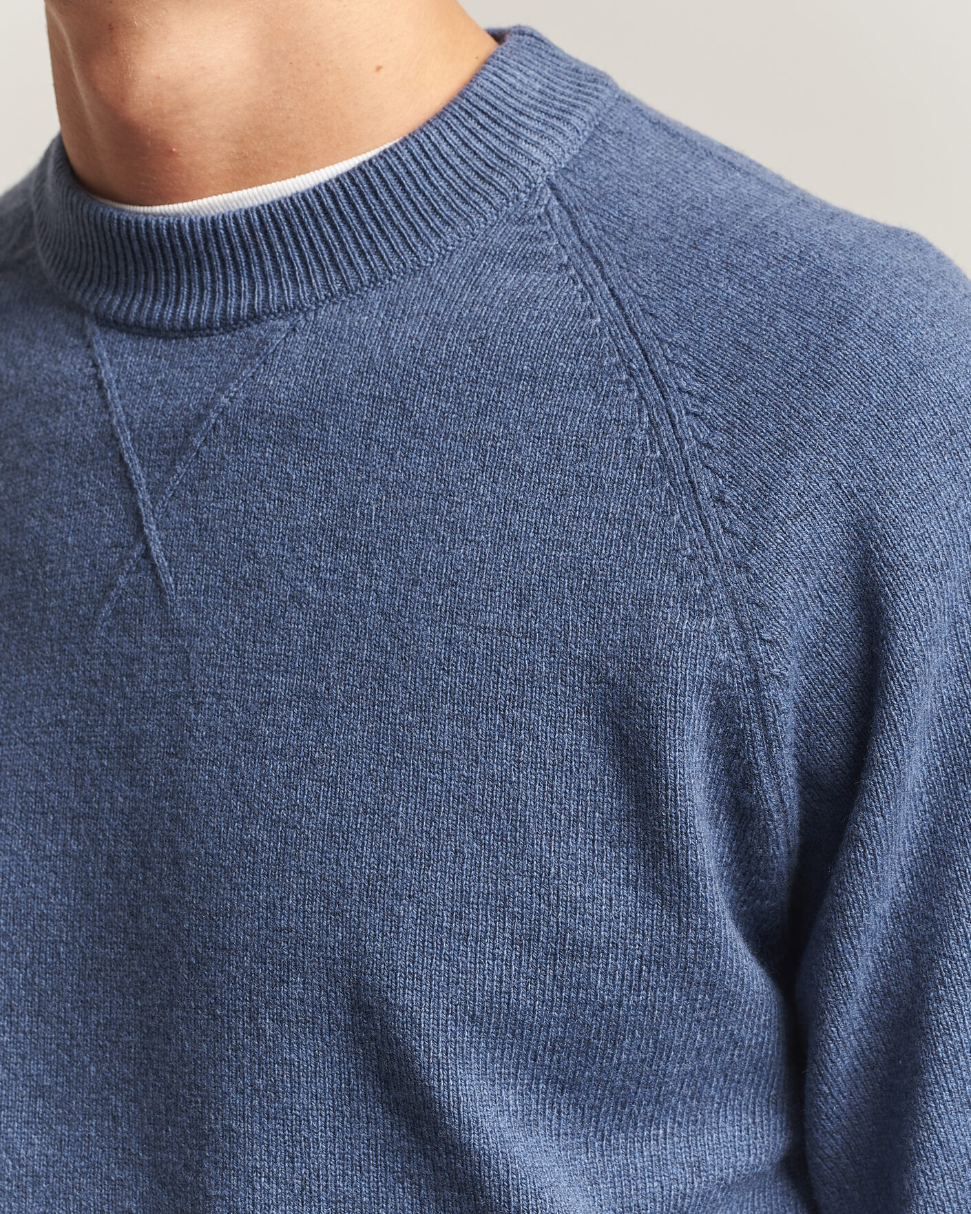 Mies | Puserot | PS Paul Smith | Wool Knitted Sweater Blue