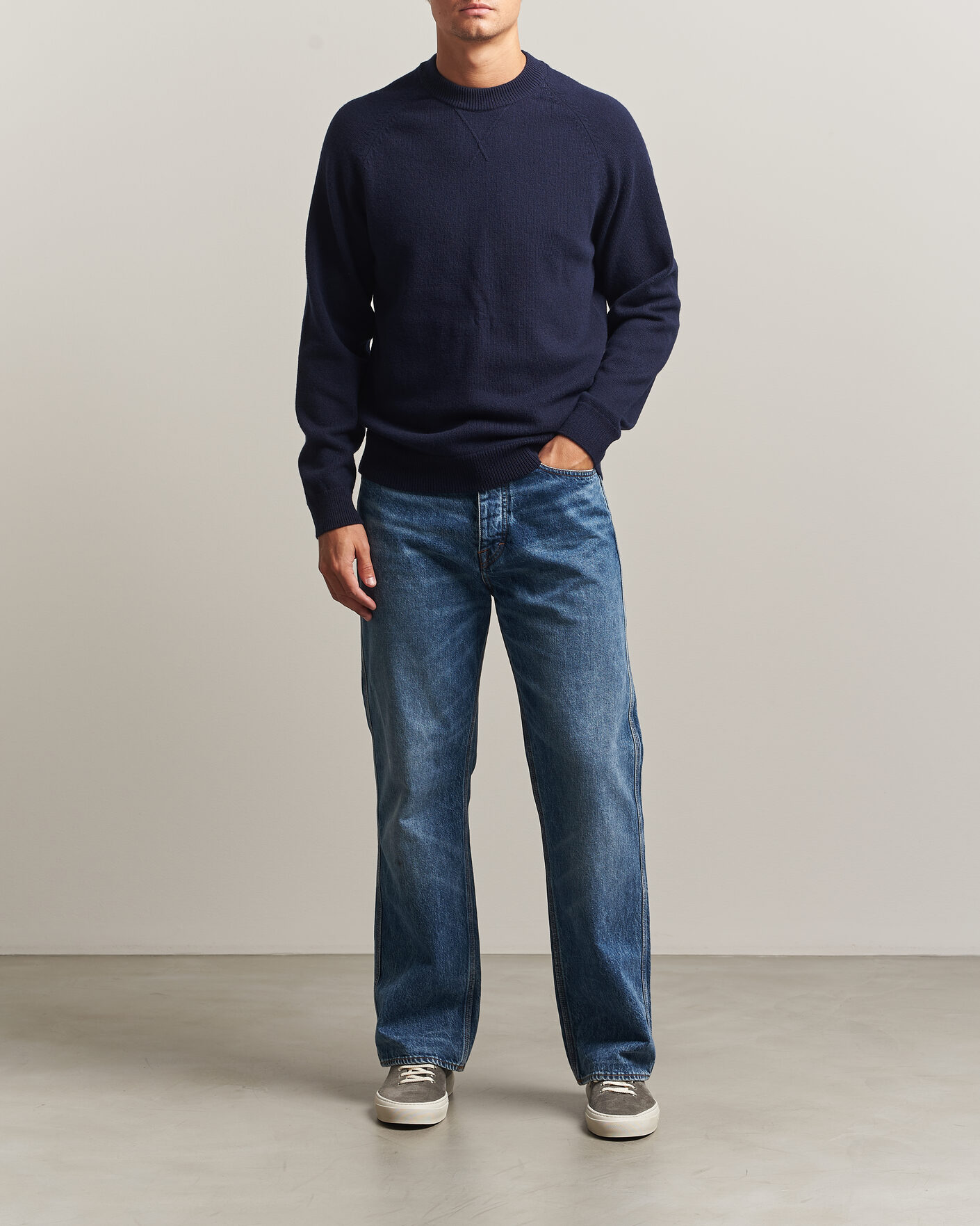 Mies | Puserot | PS Paul Smith | Wool Knitted Sweater Navy