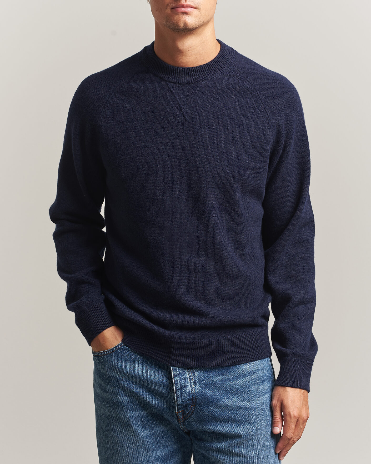Mies | Puserot | PS Paul Smith | Wool Knitted Sweater Navy