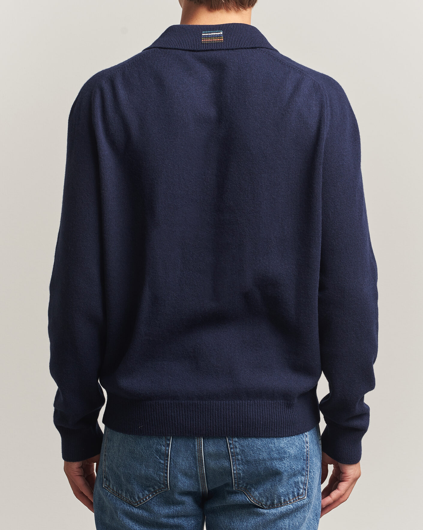 Mies | Puserot | PS Paul Smith | Wool Knitted Polo Navy
