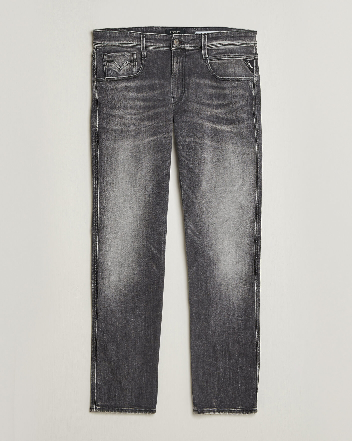 Mies | Farkut | Replay | Anbass 5 Years Wash Jeans Dark Grey