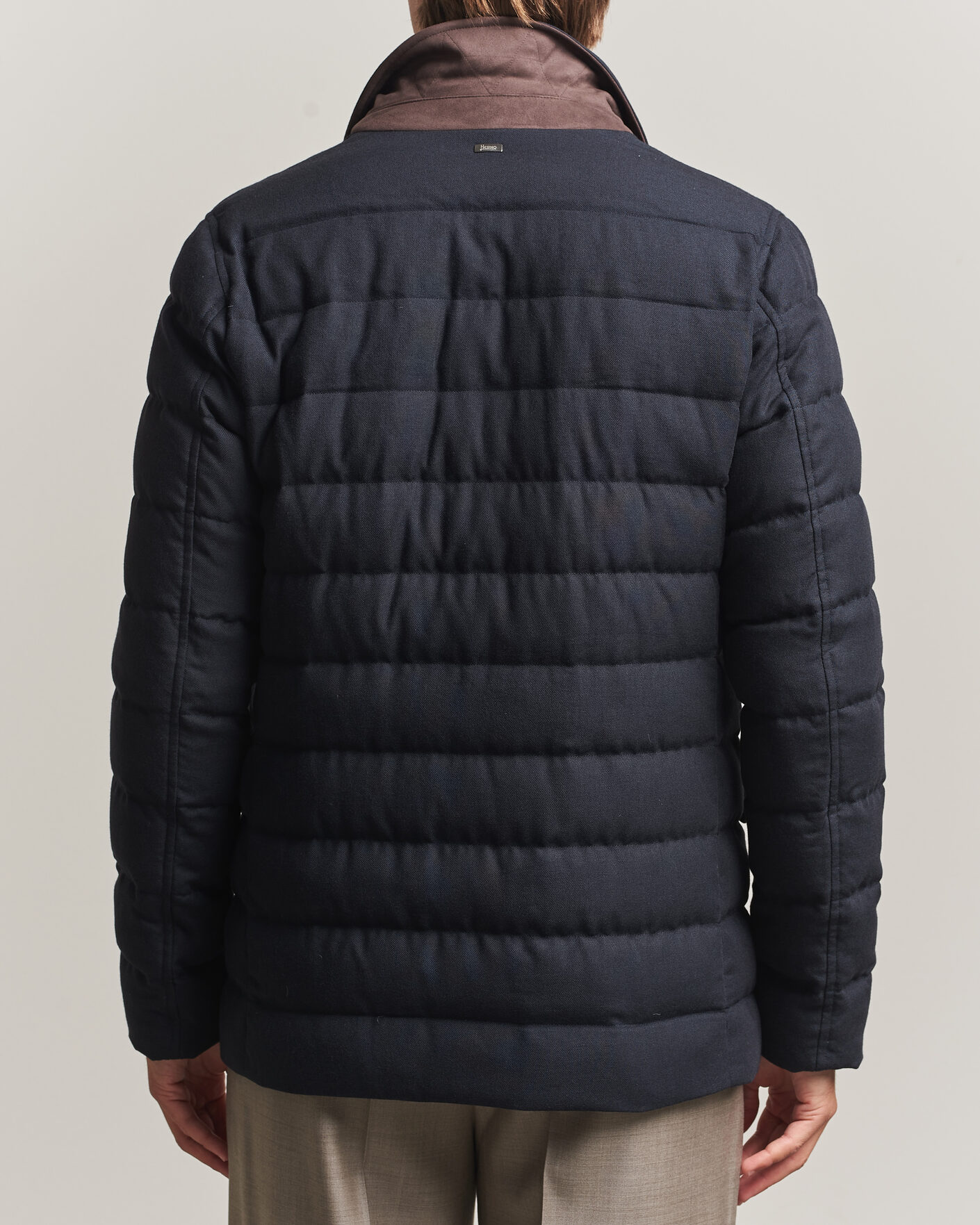 Mies | Takit | Herno | Flannel Down Blazer Navy