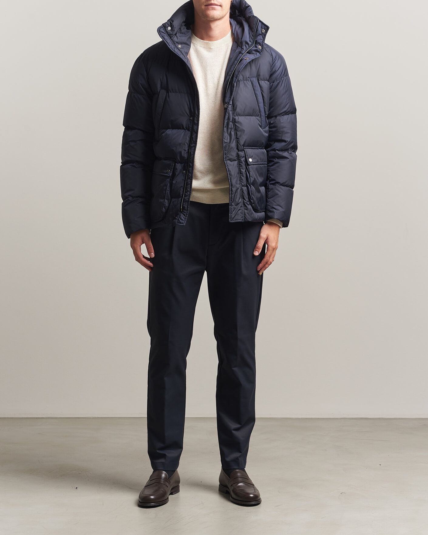 Mies | Takit | Herno | Chamonix Down Parka Navy