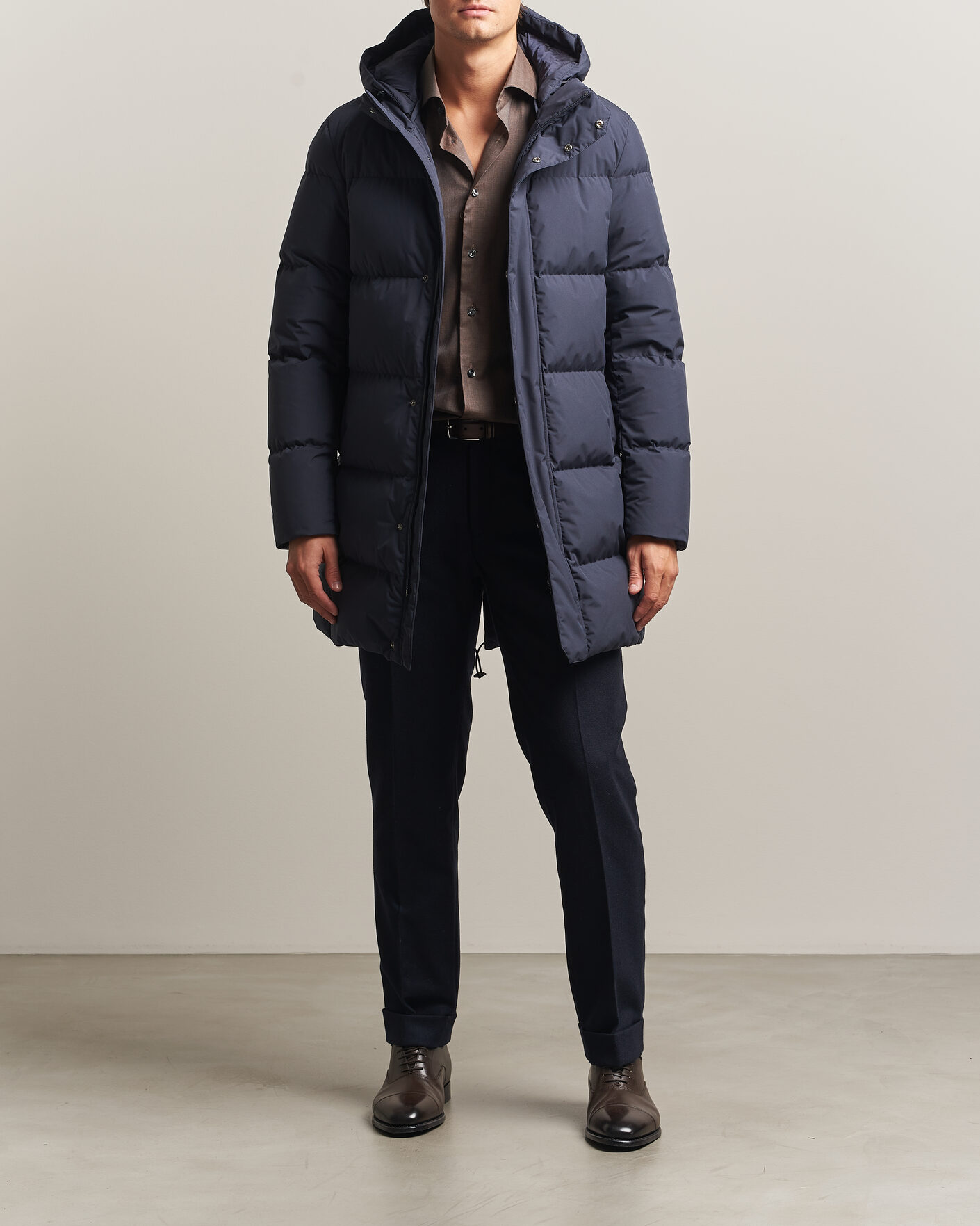 Mies | Takit | Herno | Waterproof Down Parka Navy