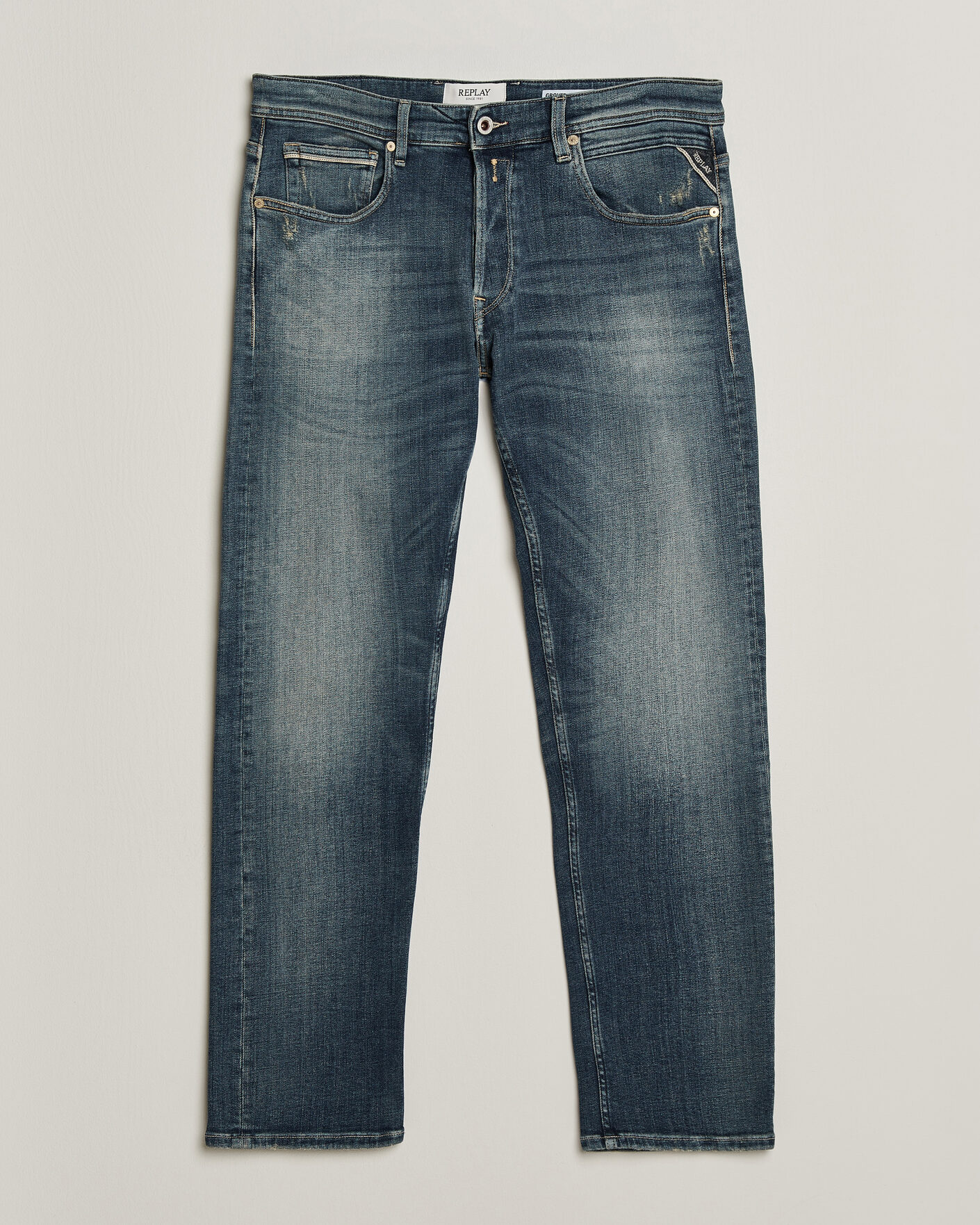 Mies | Farkut | Replay | Grover 5 Years Wash Jeans Medium Blue