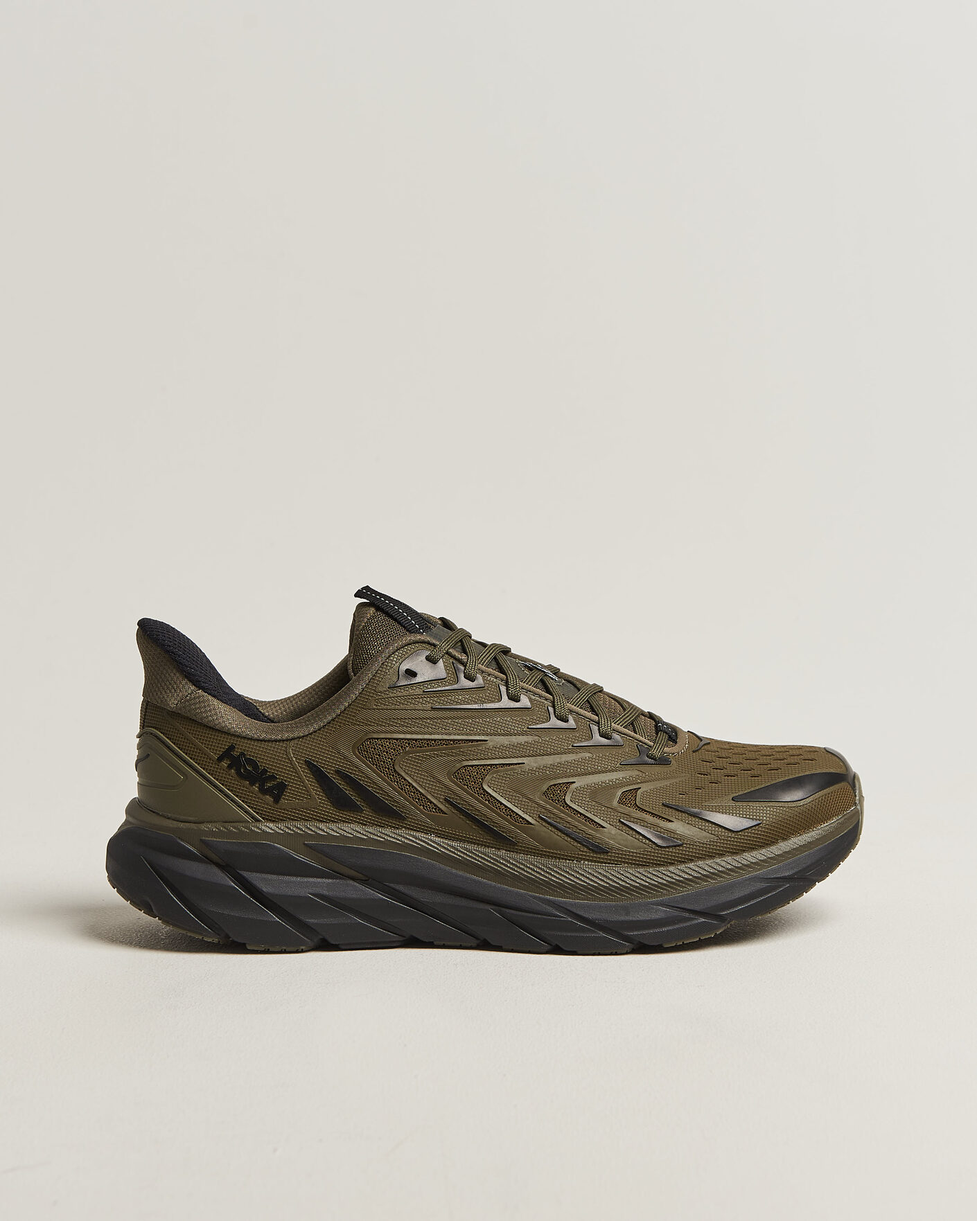 Mies | Tennarit | Hoka | Clifton UTL Antique Olive/Black