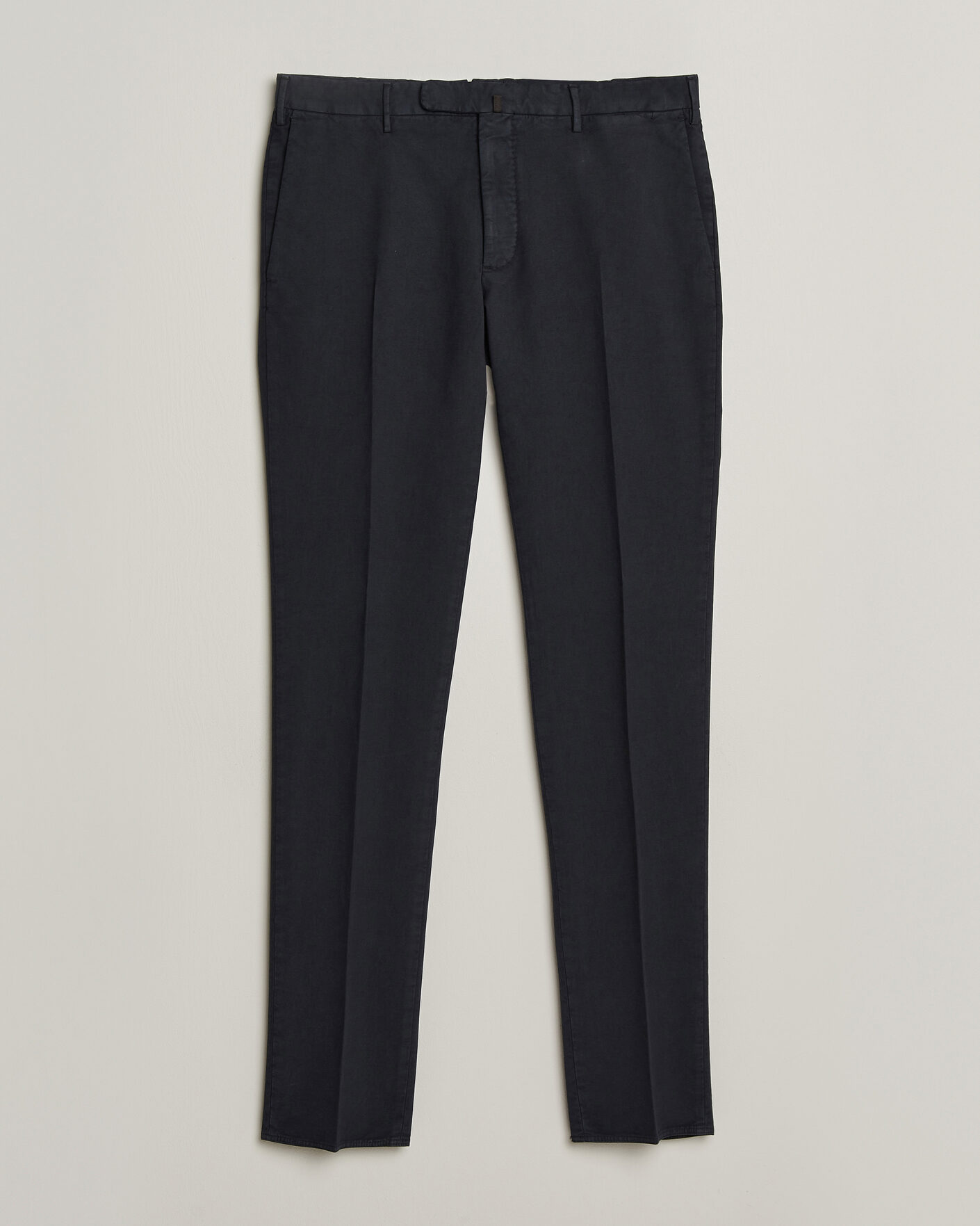 Mies | Housut | Incotex | Slim Fit Soft Cotton Stretch Chinos Navy