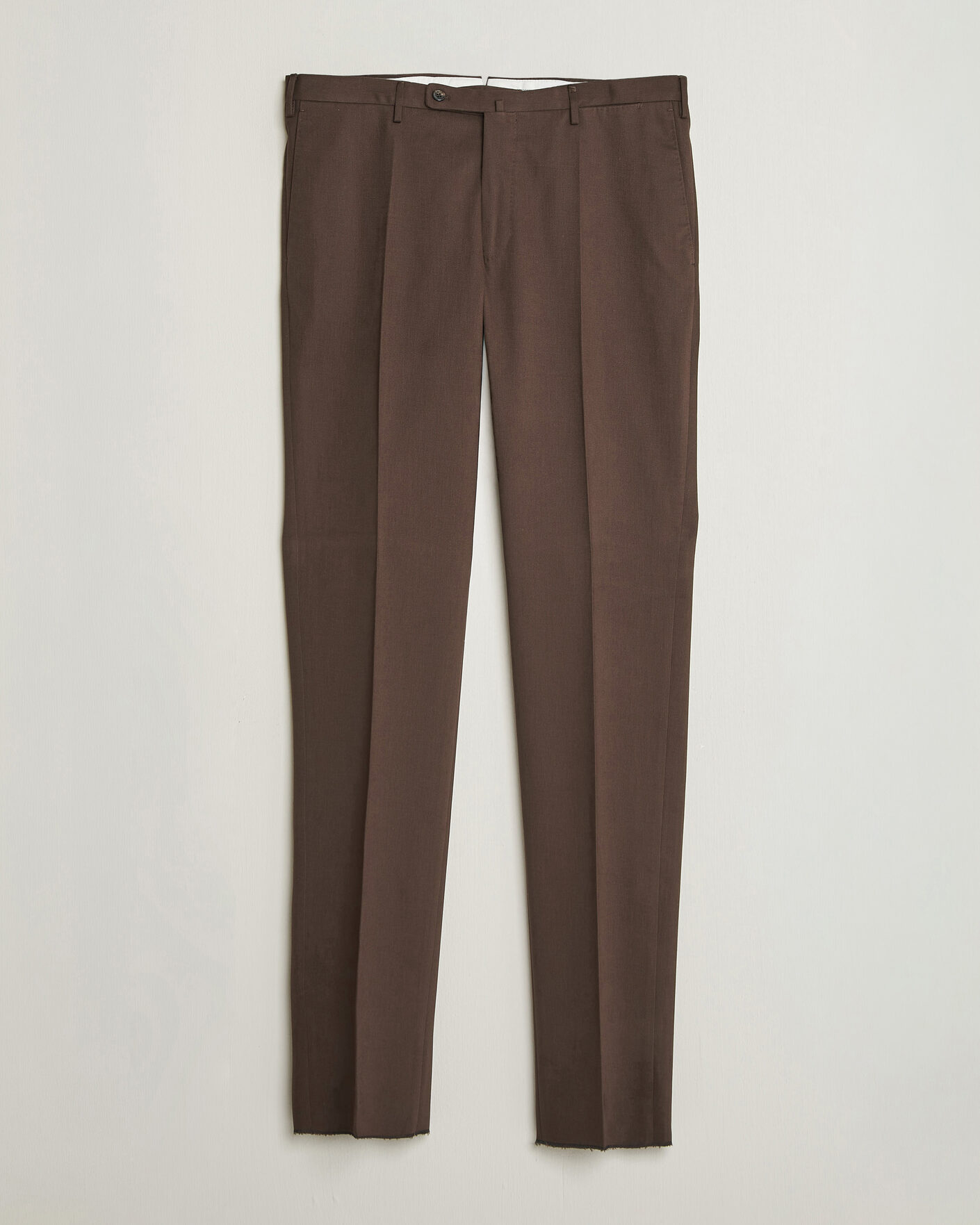 Mies | Housut | Incotex | Regular Fit Cotton/Cashmere Trousers Military