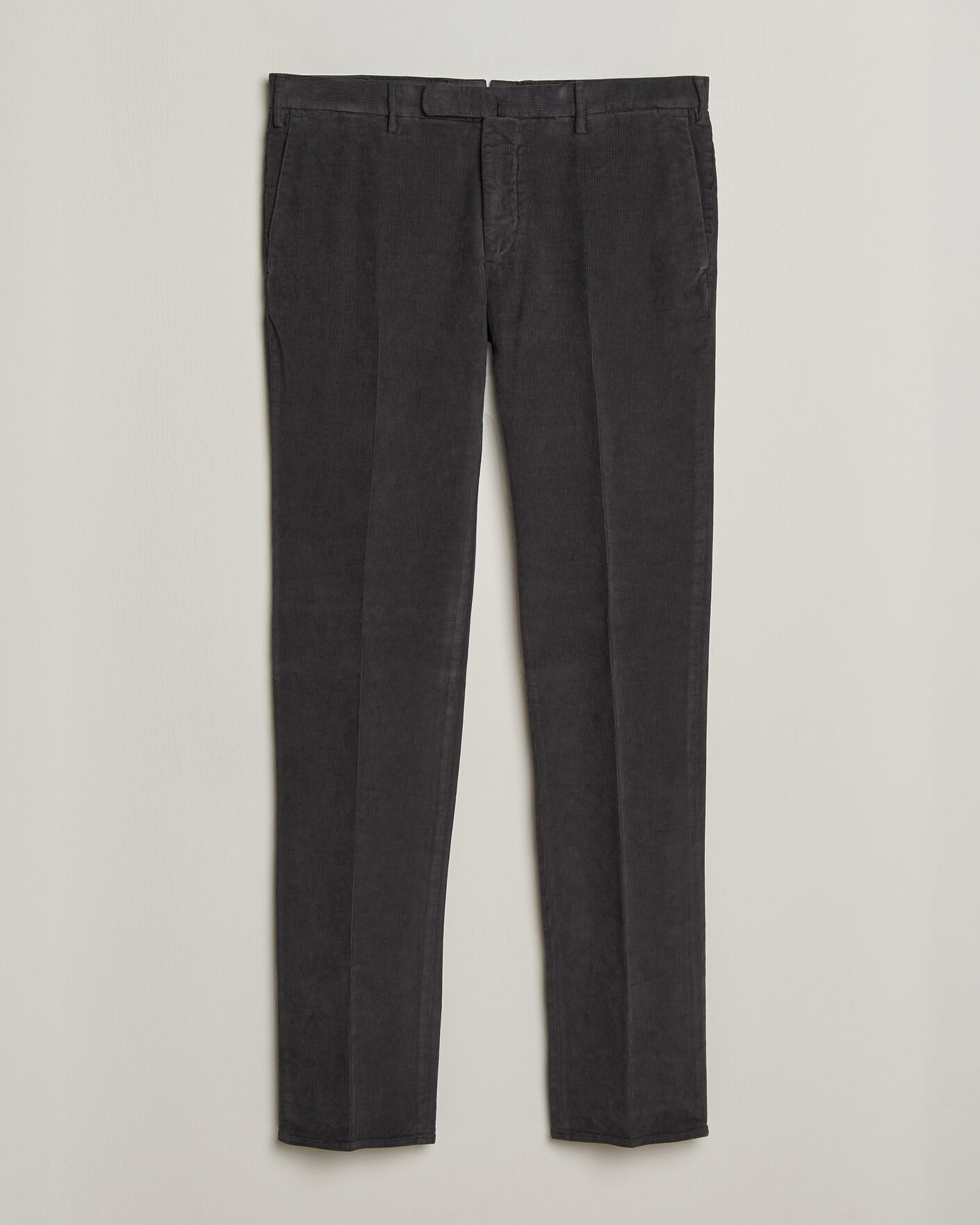 Mies | Housut | Incotex | Slim Fit Baby Corduroy Trousers Dark Grey