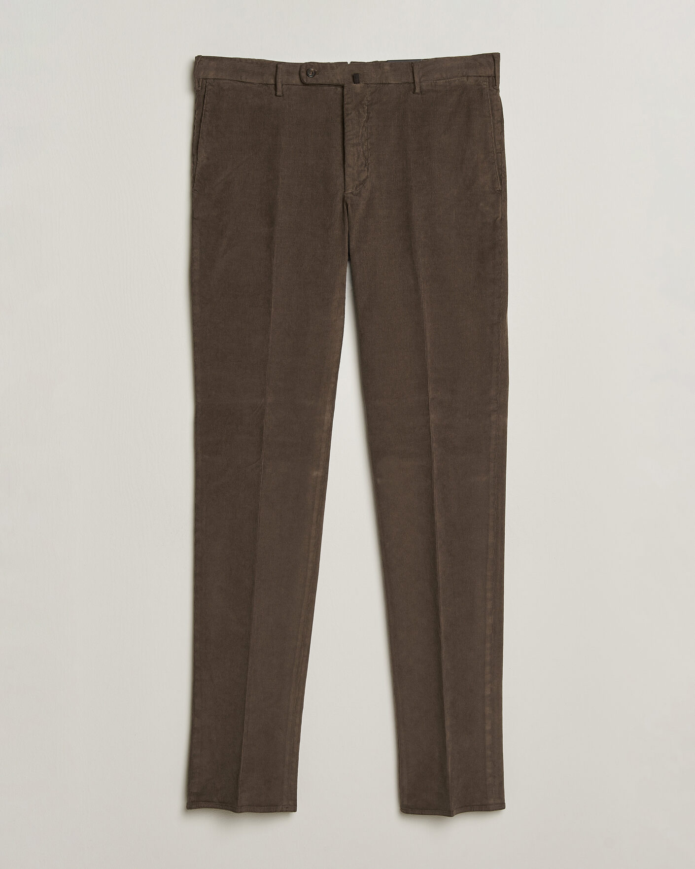 Mies | Housut | Incotex | Regular Fit Baby Corduroy Trousers Taupe