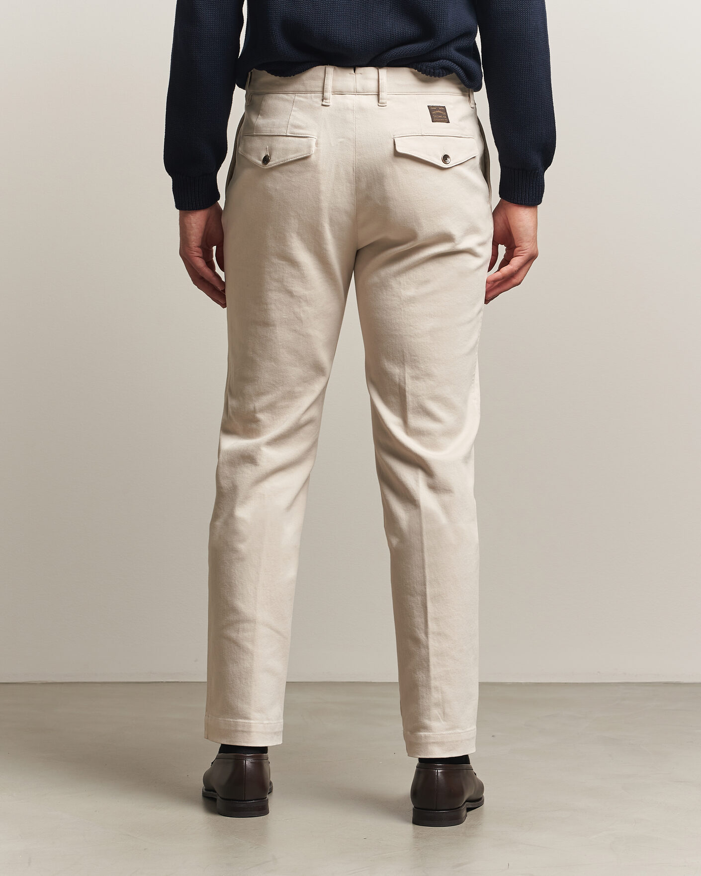 Mies | Housut | Incotex | Regular Fit Cover Chinos Off White