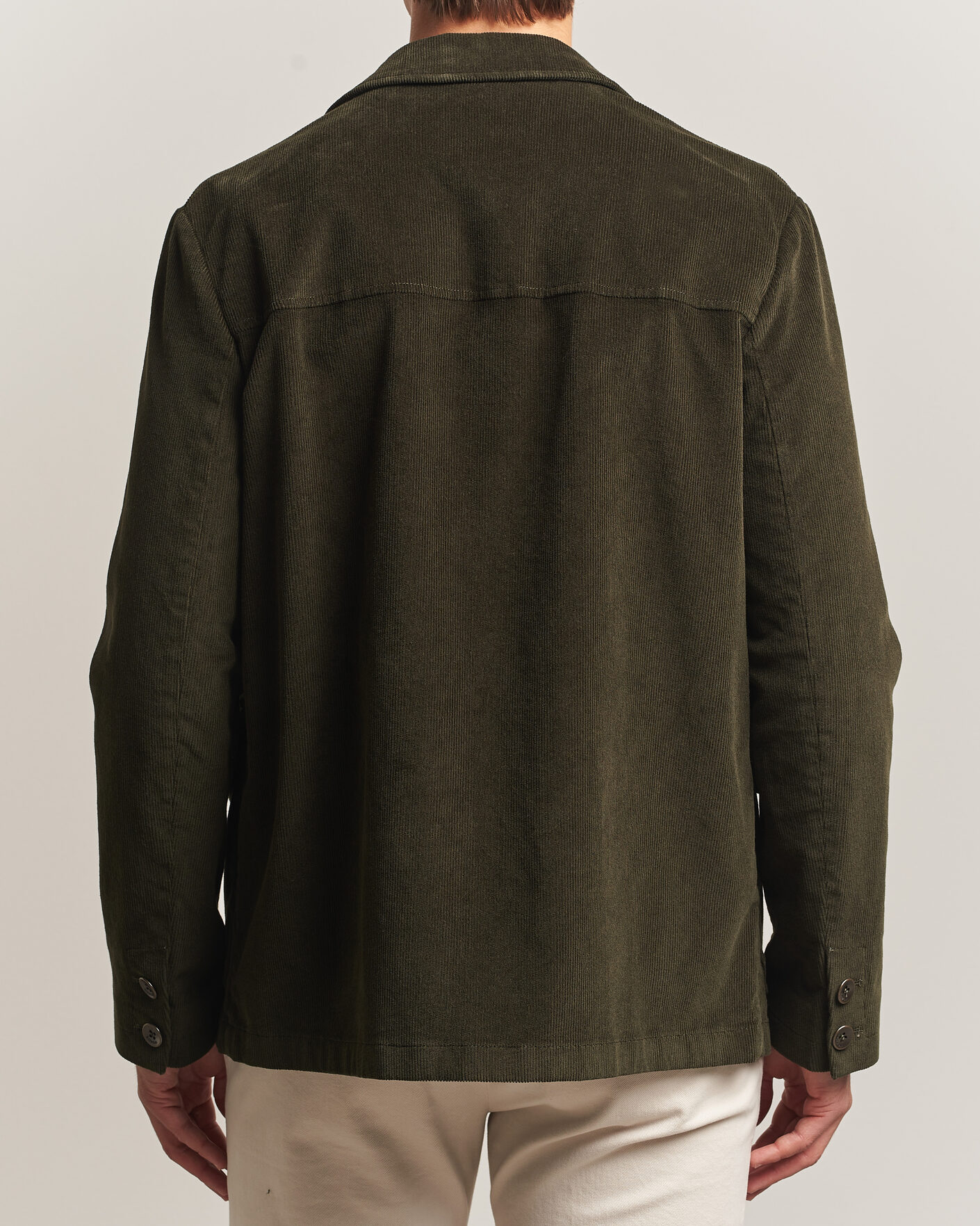 Mies | Pikkutakit | Incotex | Corduroy Sports Jacket Forest Green