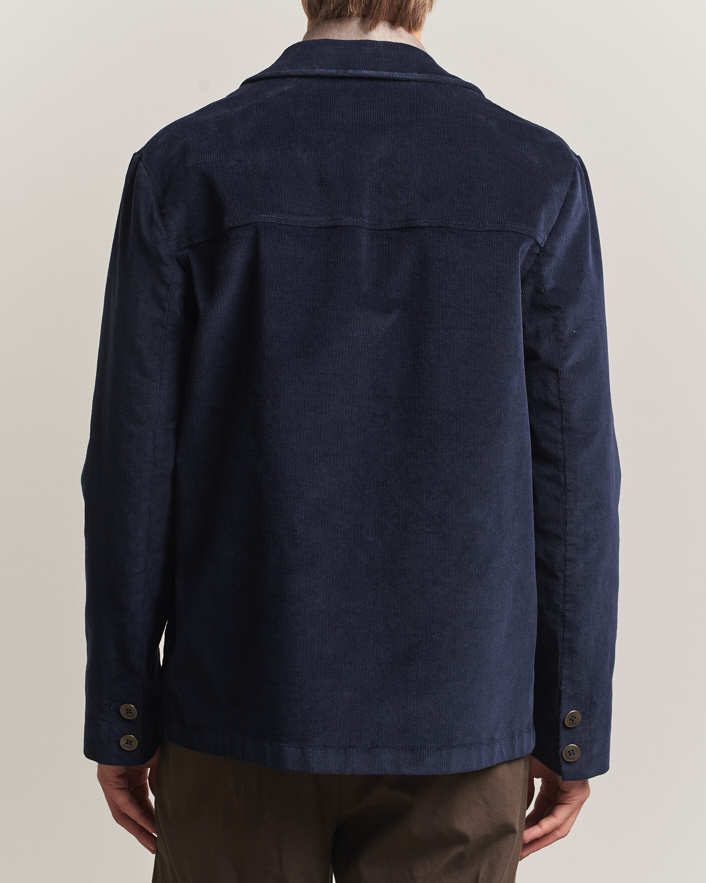 Mies | Pikkutakit | Incotex | Corduroy Sports Jacket Navy