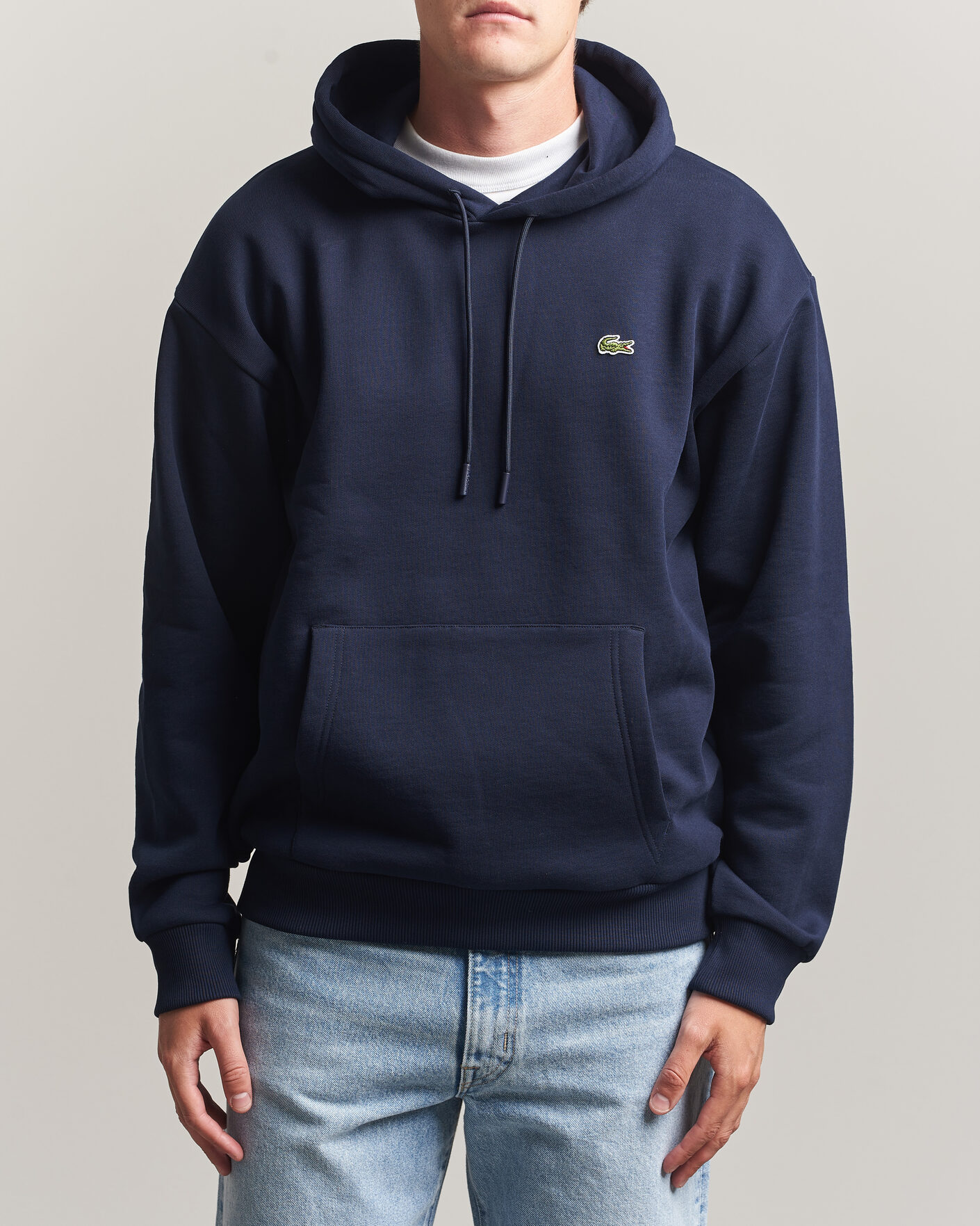 Mies | Puserot | Lacoste | Hoodie Navy Blue