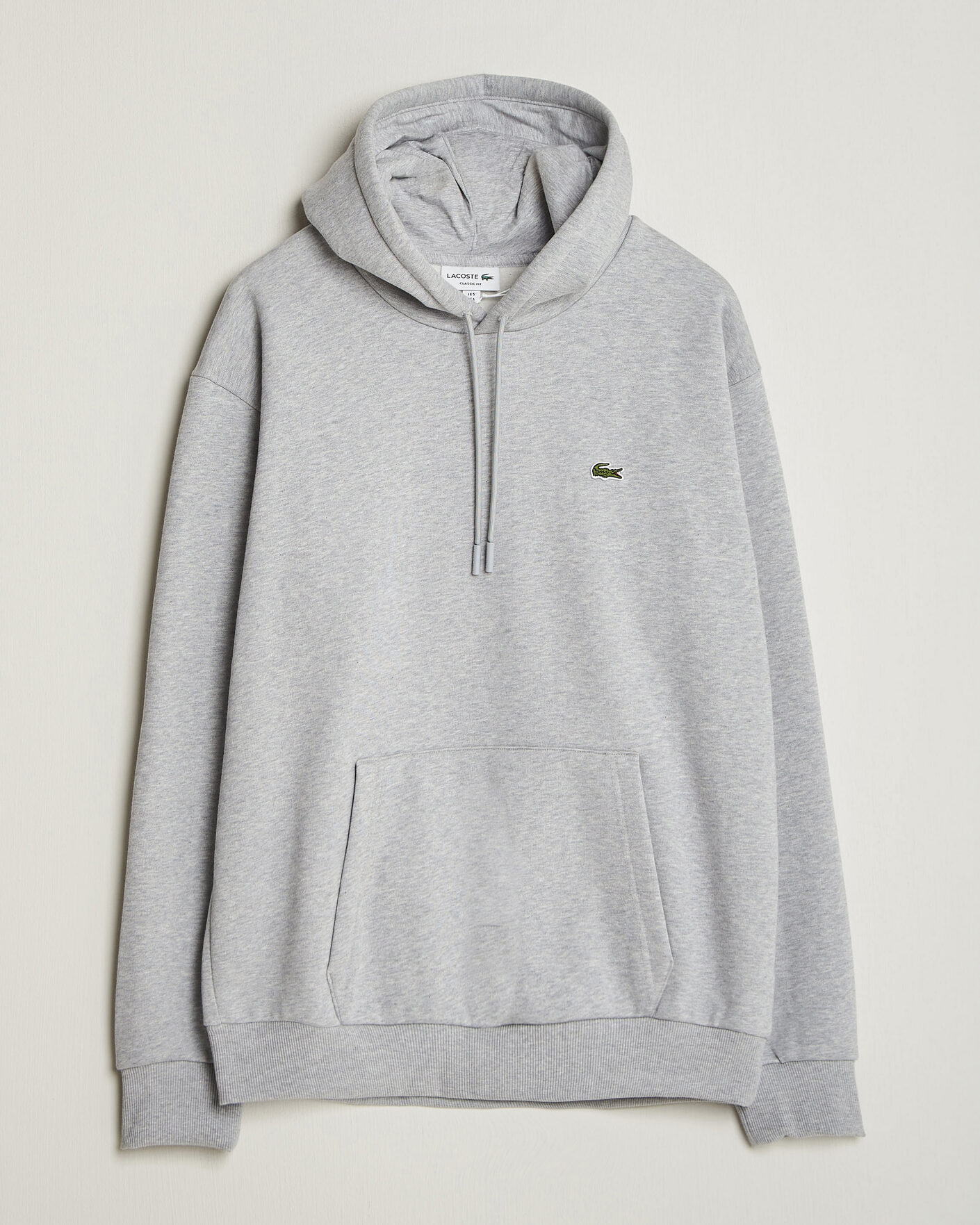 Mies | Puserot | Lacoste | Hoodie Silver Chine