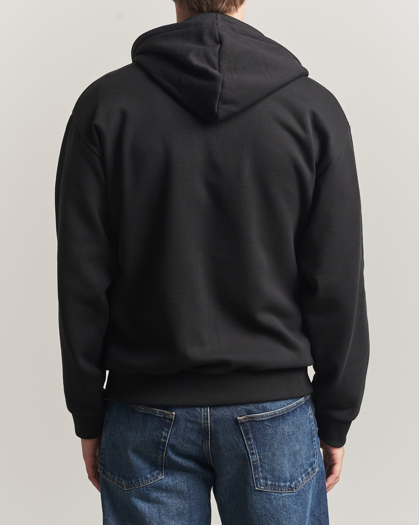Mies | Puserot | Lacoste | Full Zip Hoodie Black