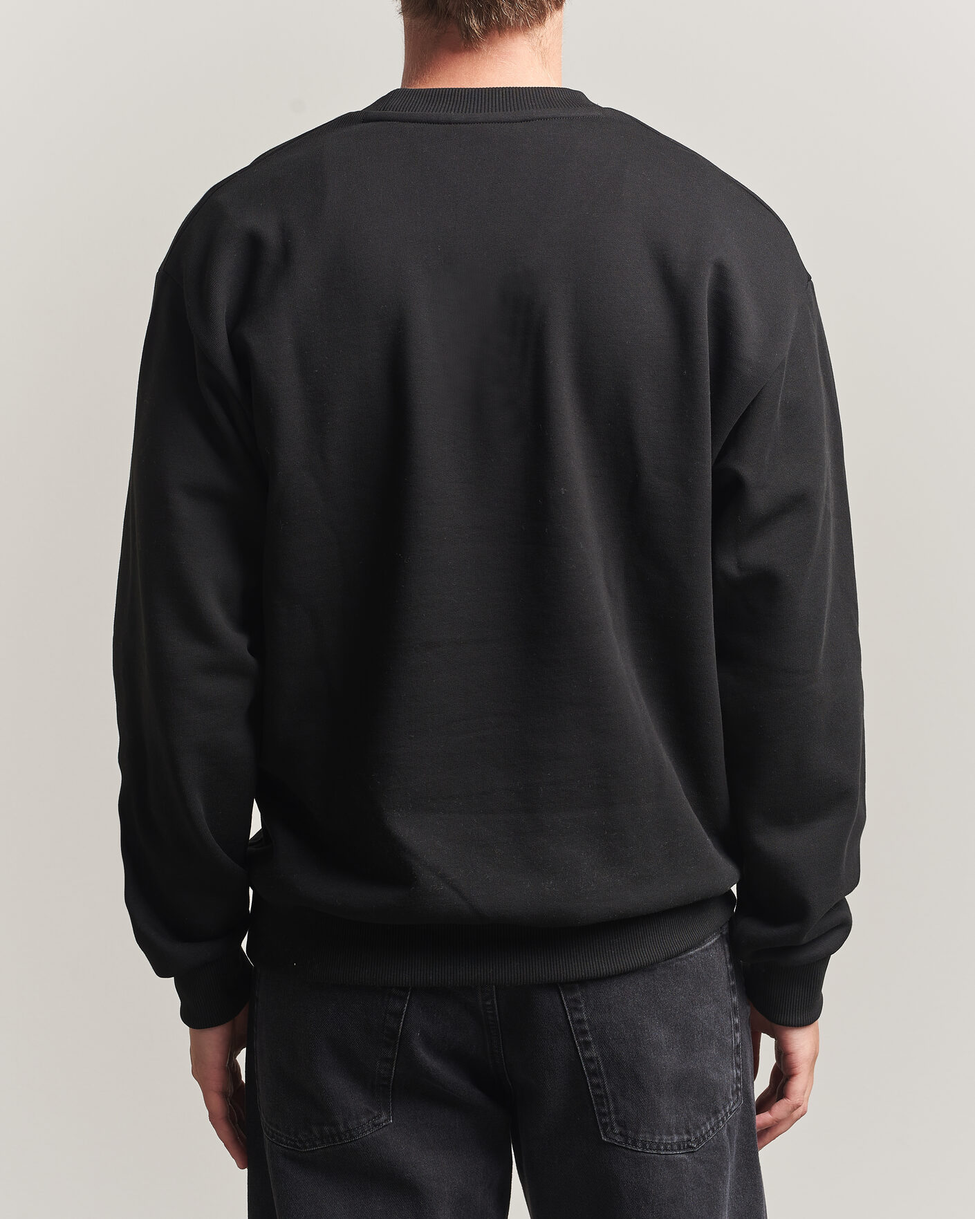 Mies | Puserot | Lacoste | Crew Neck Sweatshirt Black